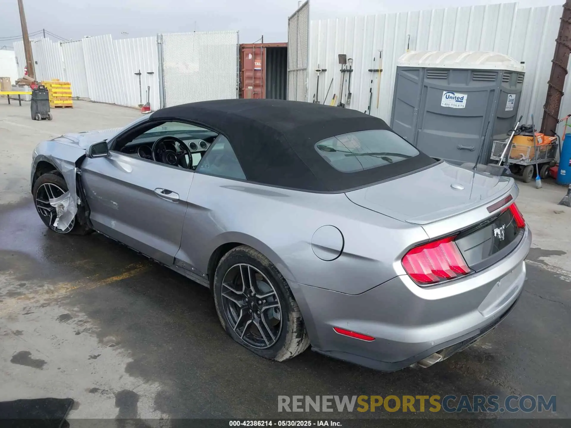 3 fotografías del automóvil dañado 1FATP8UH7M5115605 FORD MUSTANG 2021