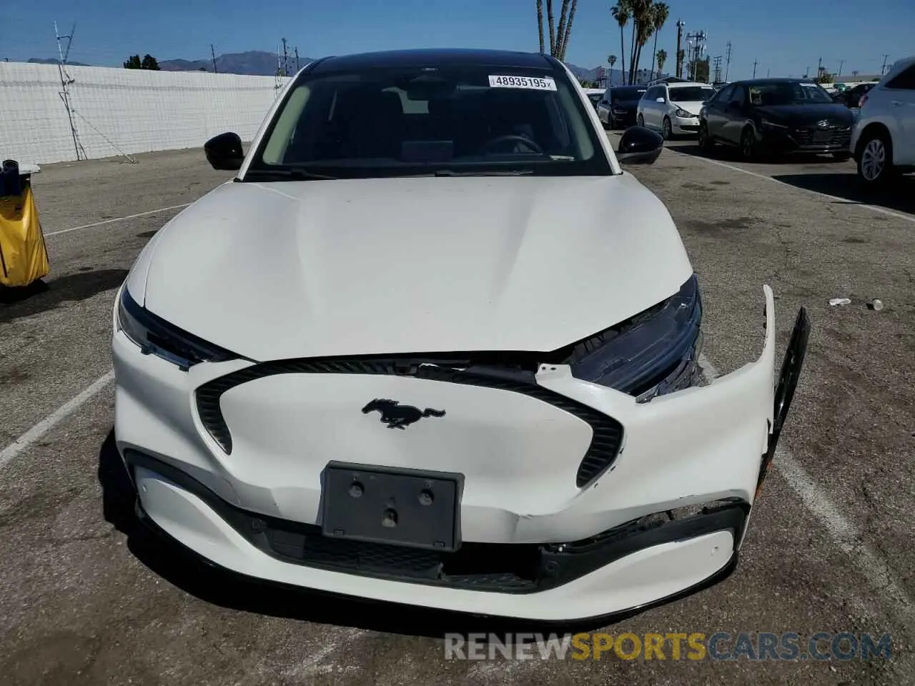 5 fotografías del automóvil dañado 3FMTK2R74MMA36159 FORD MUSTANG 2021