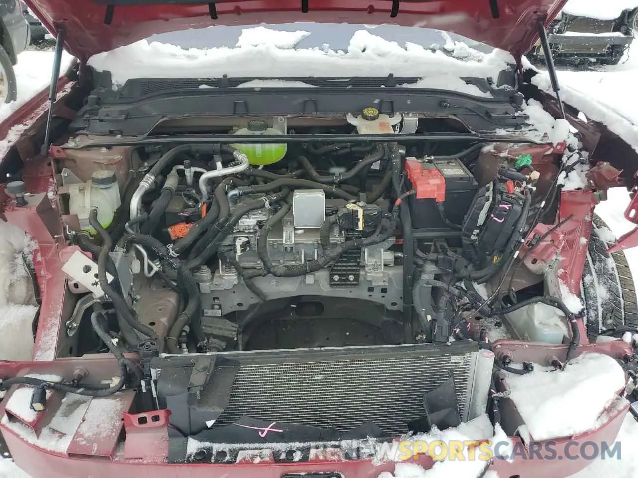 12 fotografías del automóvil dañado 3FMTK3R79MMA06077 FORD MUSTANG 2021