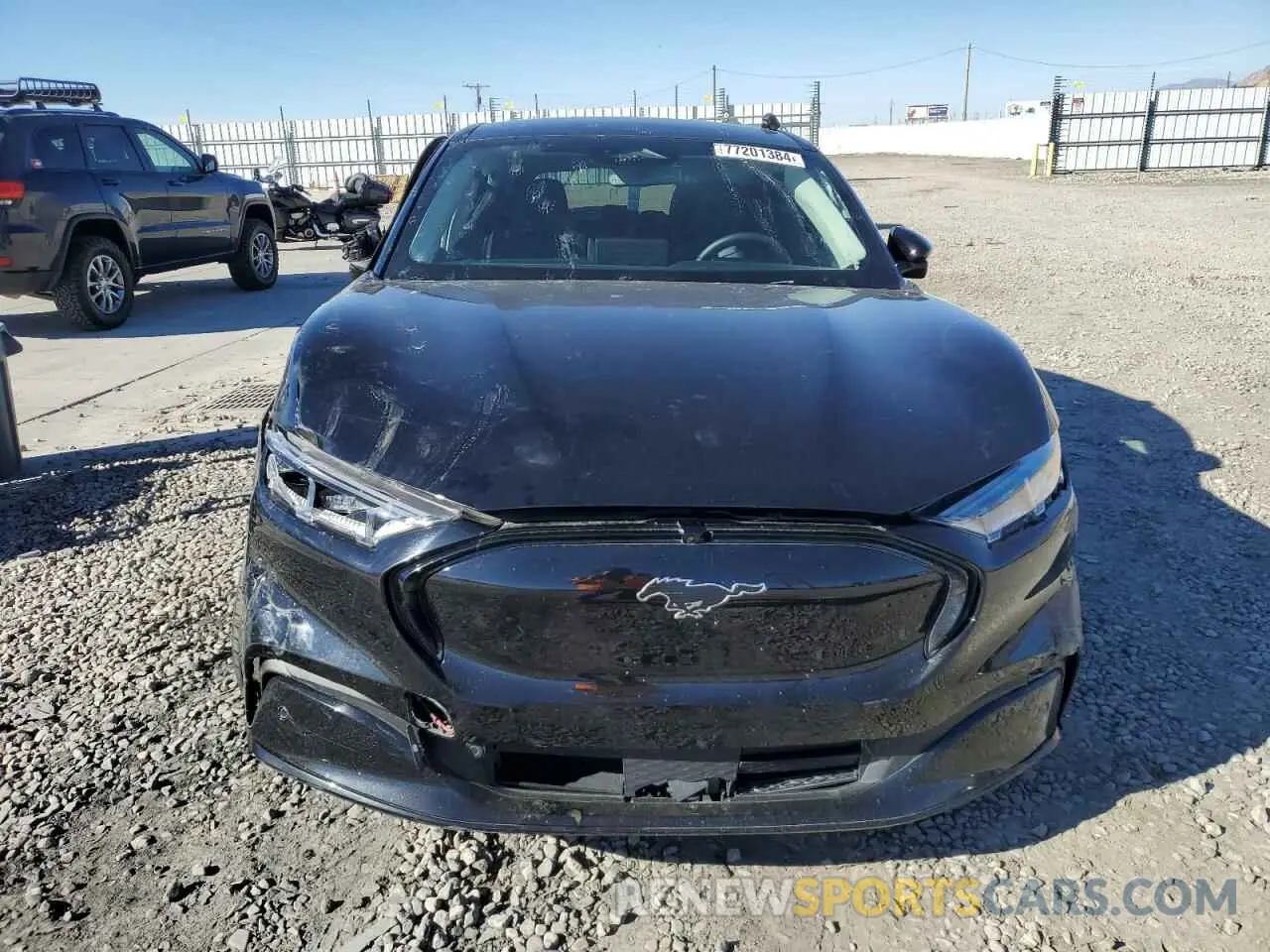 5 fotografías del automóvil dañado 3FMTK3SS5MMA01294 FORD MUSTANG 2021