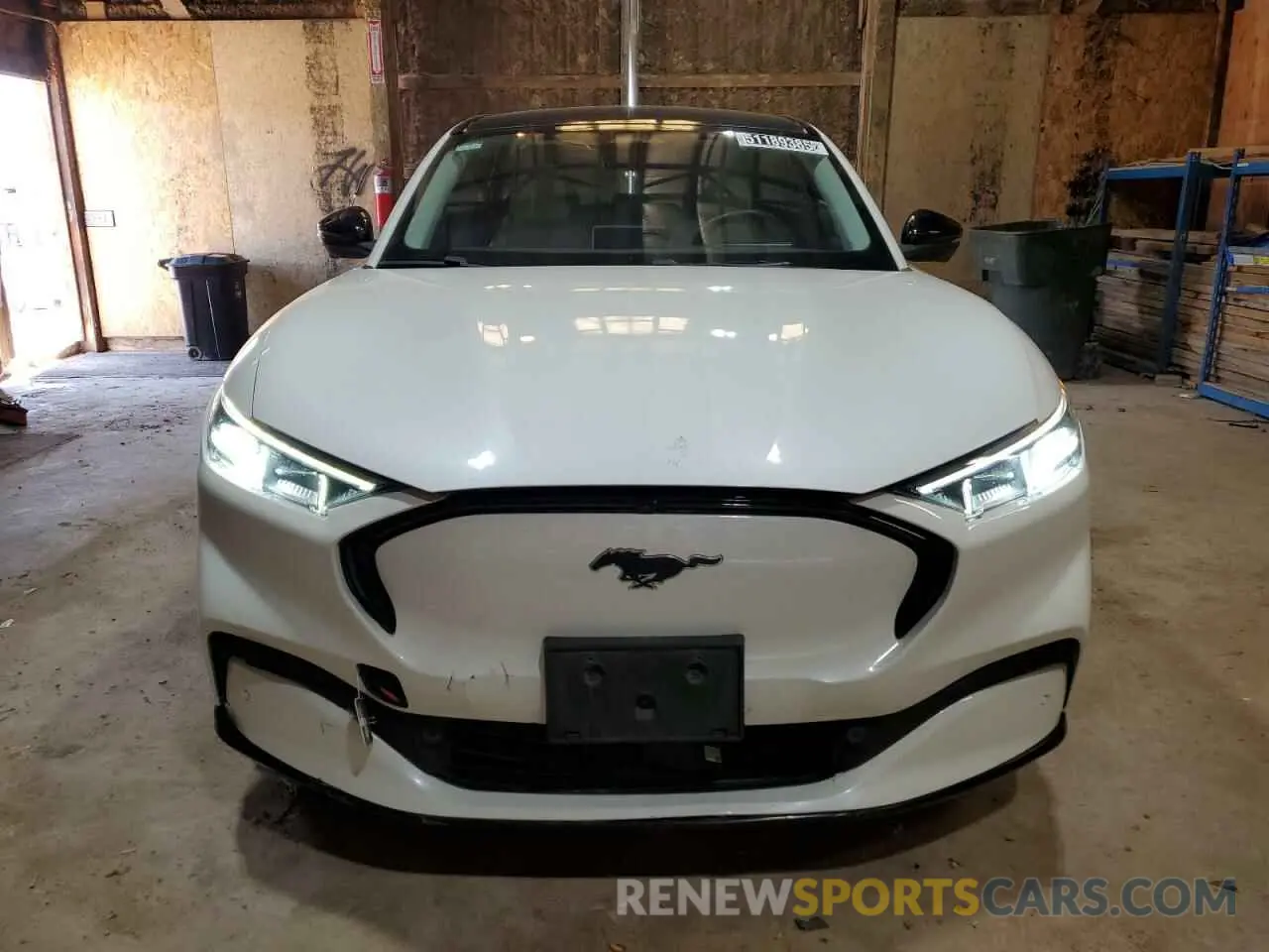 5 fotografías del automóvil dañado 3FMTK3SS5MMA56683 FORD MUSTANG 2021