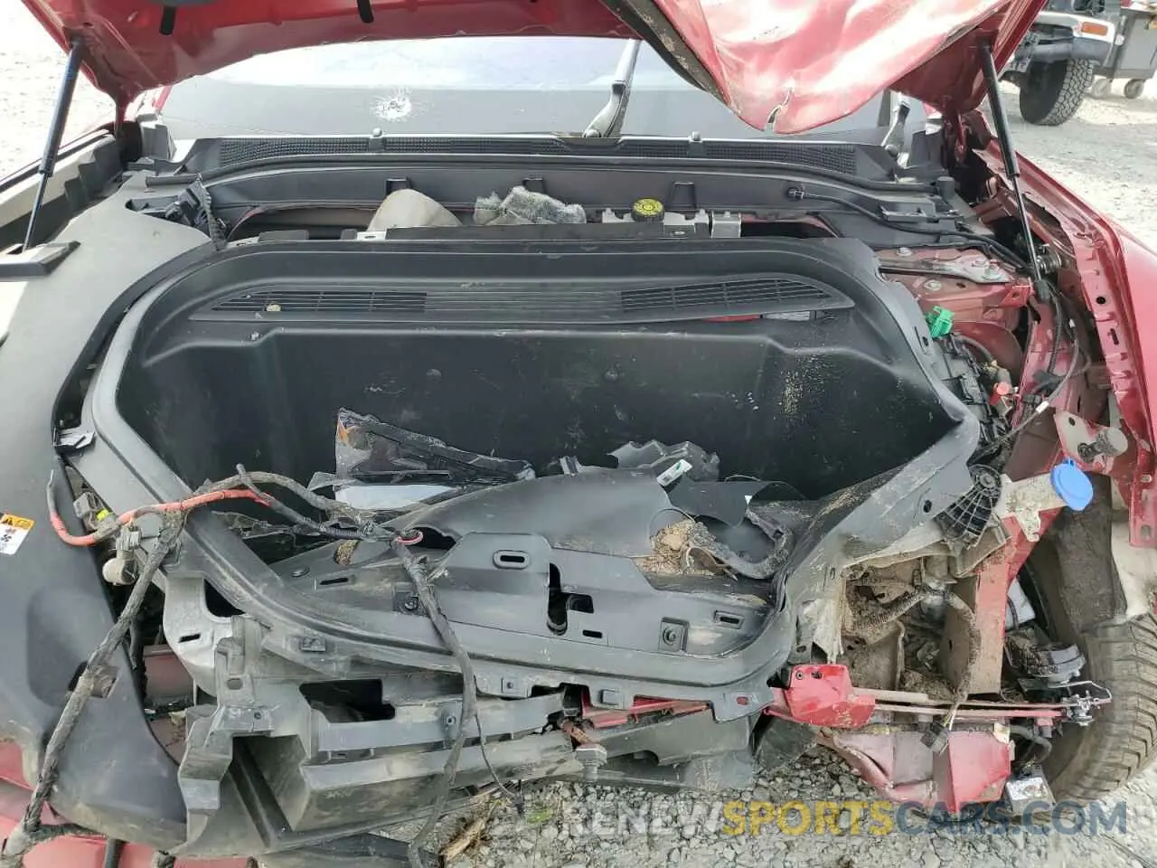 12 fotografías del automóvil dañado 3FMTK3SU1MMA10687 FORD MUSTANG 2021