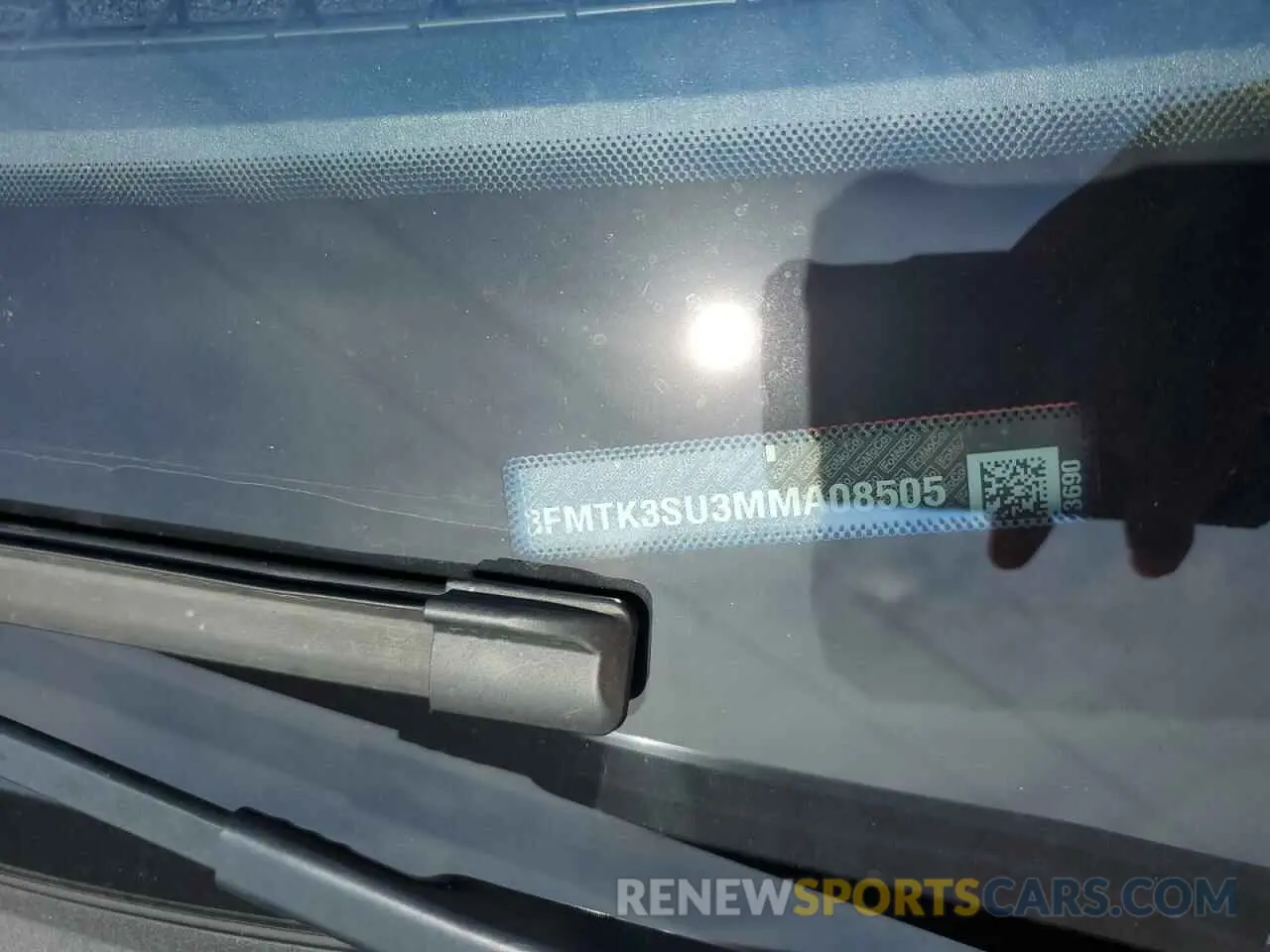 14 fotografías del automóvil dañado 3FMTK3SU3MMA08505 FORD MUSTANG 2021