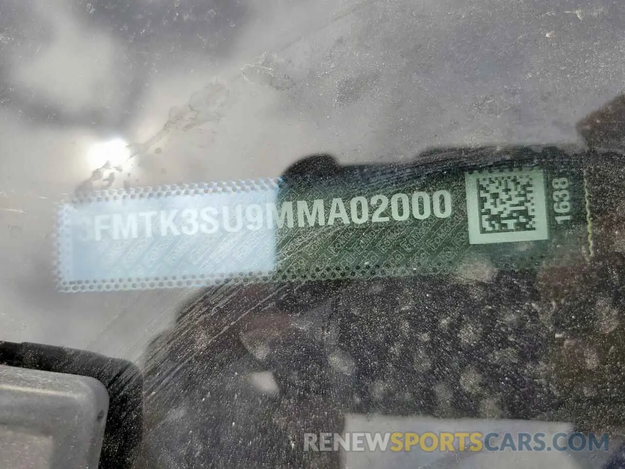 15 fotografías del automóvil dañado 3FMTK3SU9MMA02000 FORD MUSTANG 2021