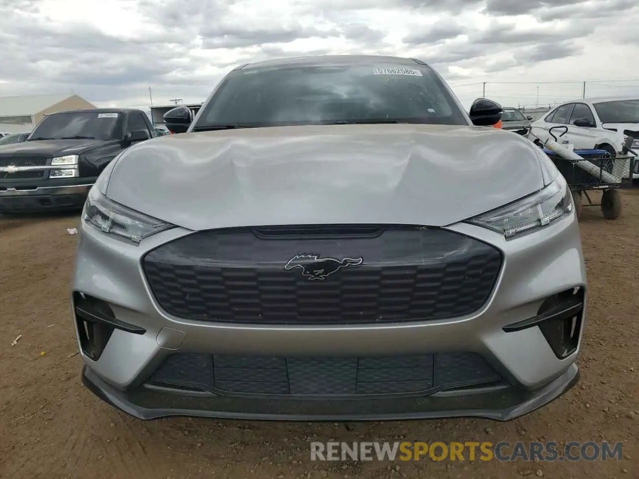 5 fotografías del automóvil dañado 3FMTK4SE0MME00601 FORD MUSTANG 2021