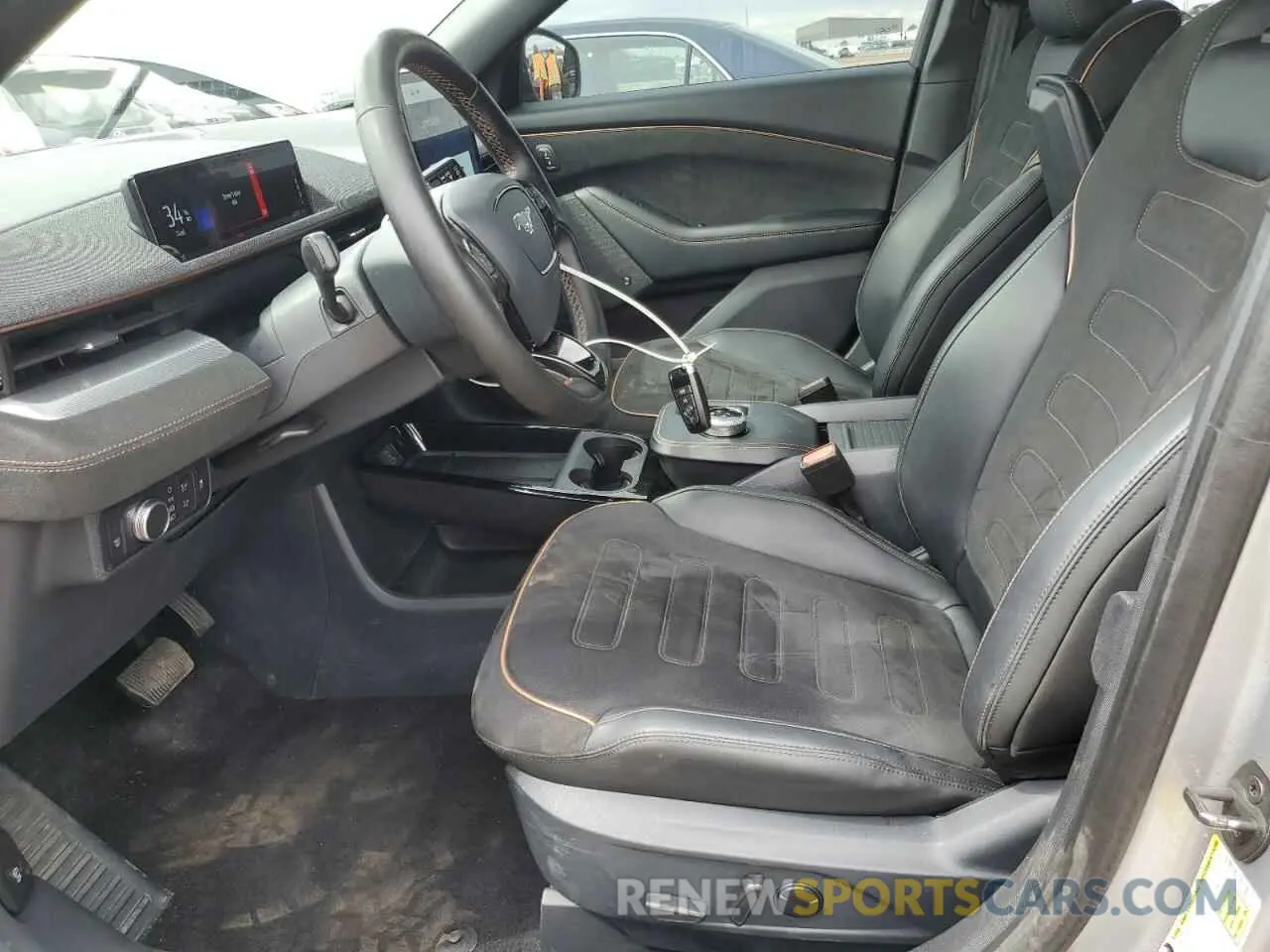 7 fotografías del automóvil dañado 3FMTK4SE0MME00601 FORD MUSTANG 2021