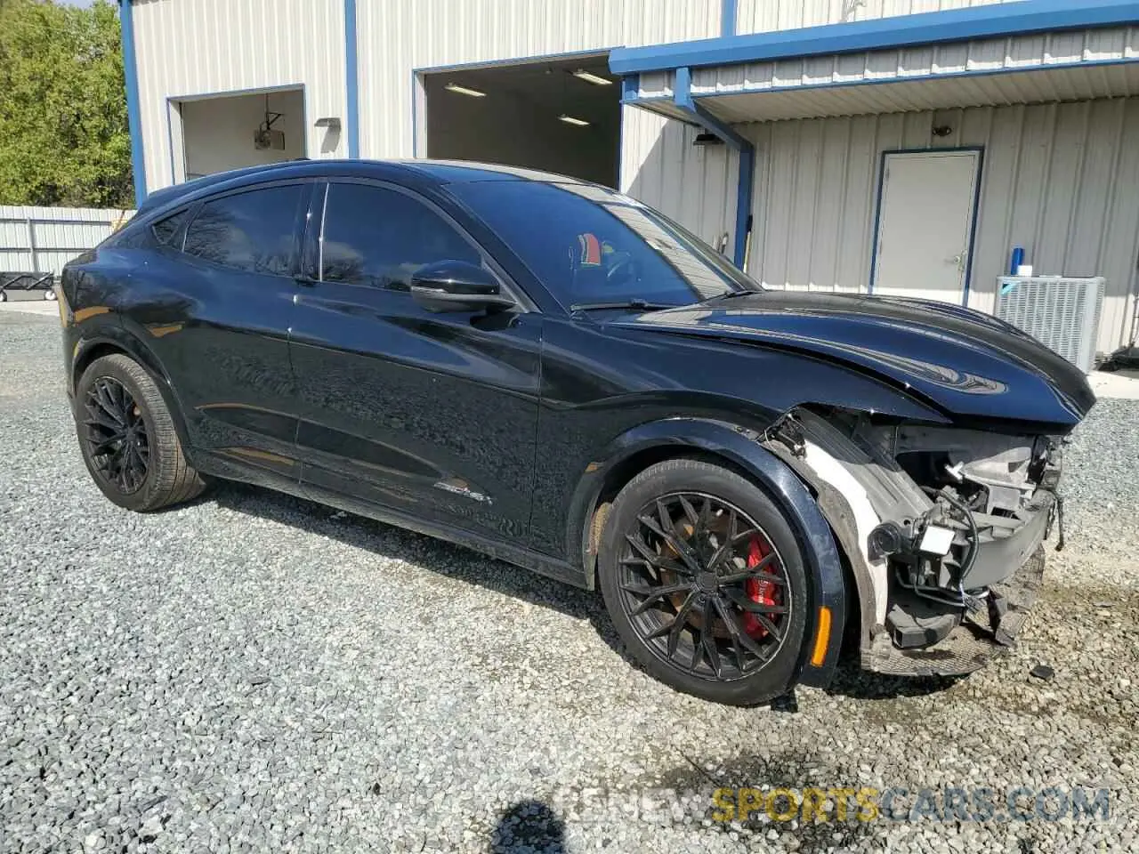 4 fotografías del automóvil dañado 3FMTK4SX6MME02631 FORD MUSTANG 2021