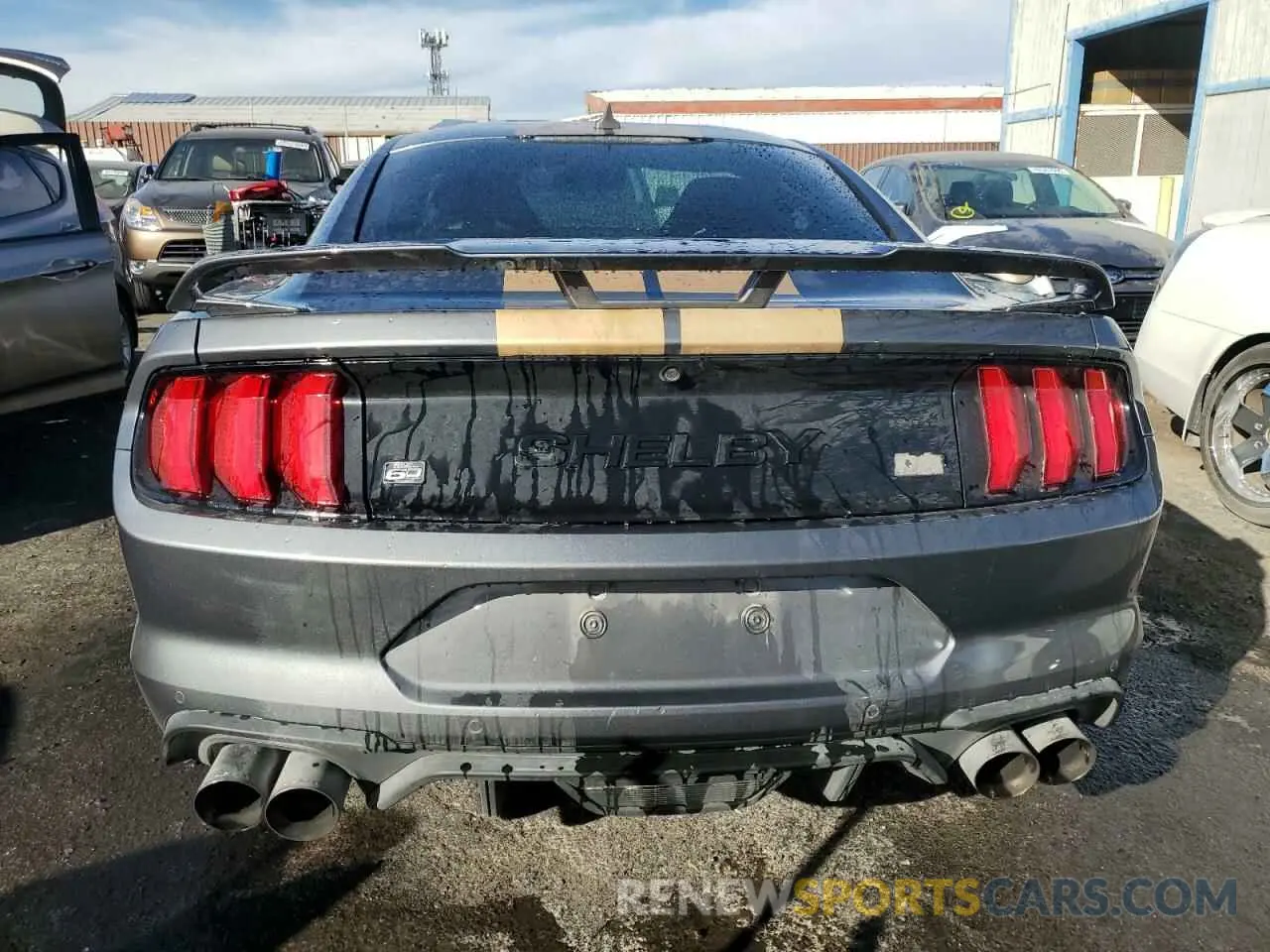 6 fotografías del automóvil dañado 1FA6P8CF0N5117789 FORD MUSTANG 2022