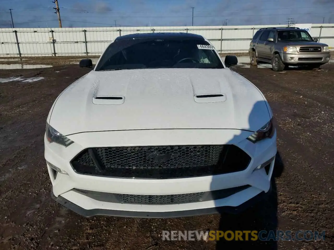5 fotografías del automóvil dañado 1FA6P8CF0N5149979 FORD MUSTANG 2022