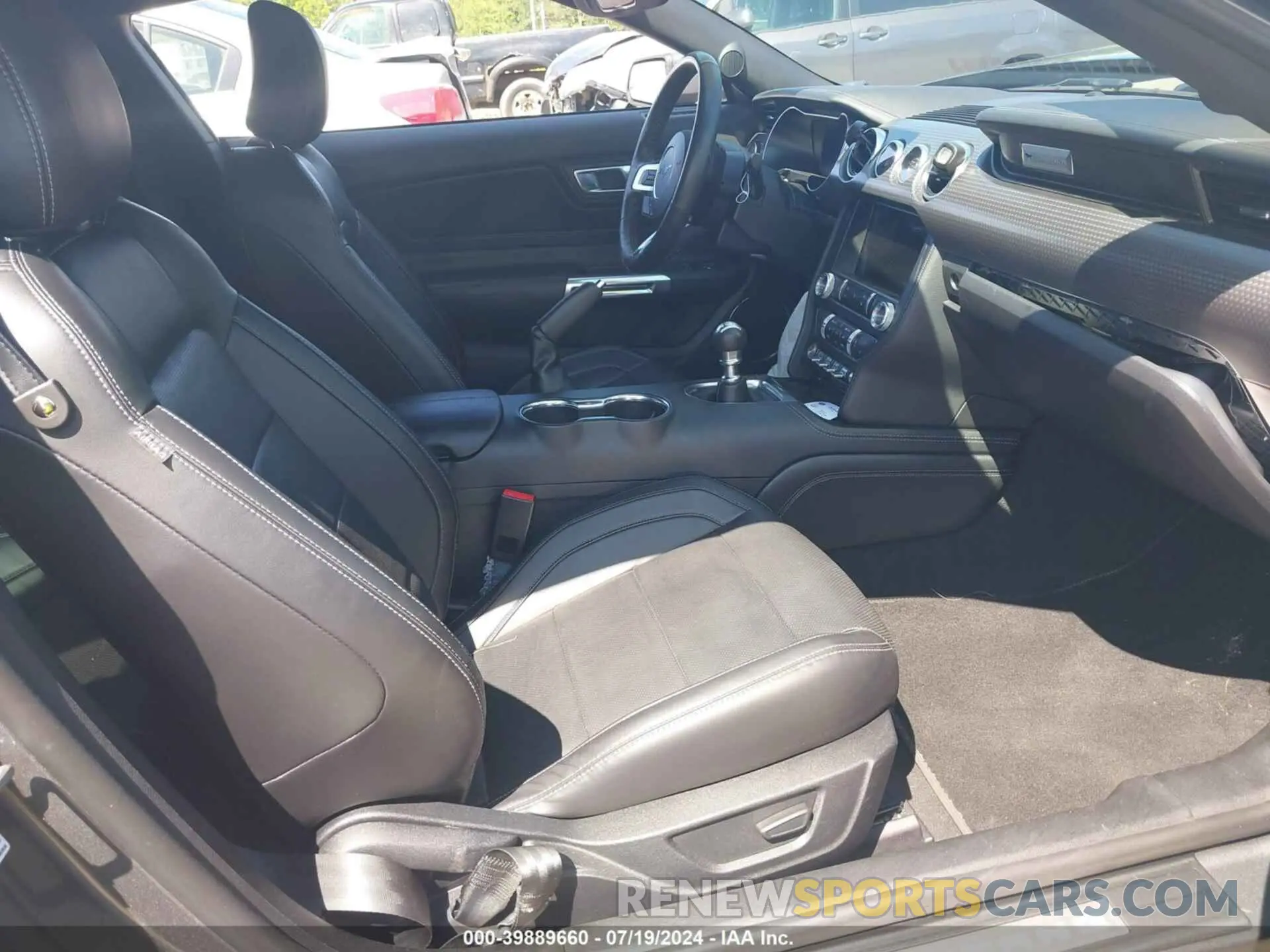 5 fotografías del automóvil dañado 1FA6P8CF1N5108602 FORD MUSTANG 2022