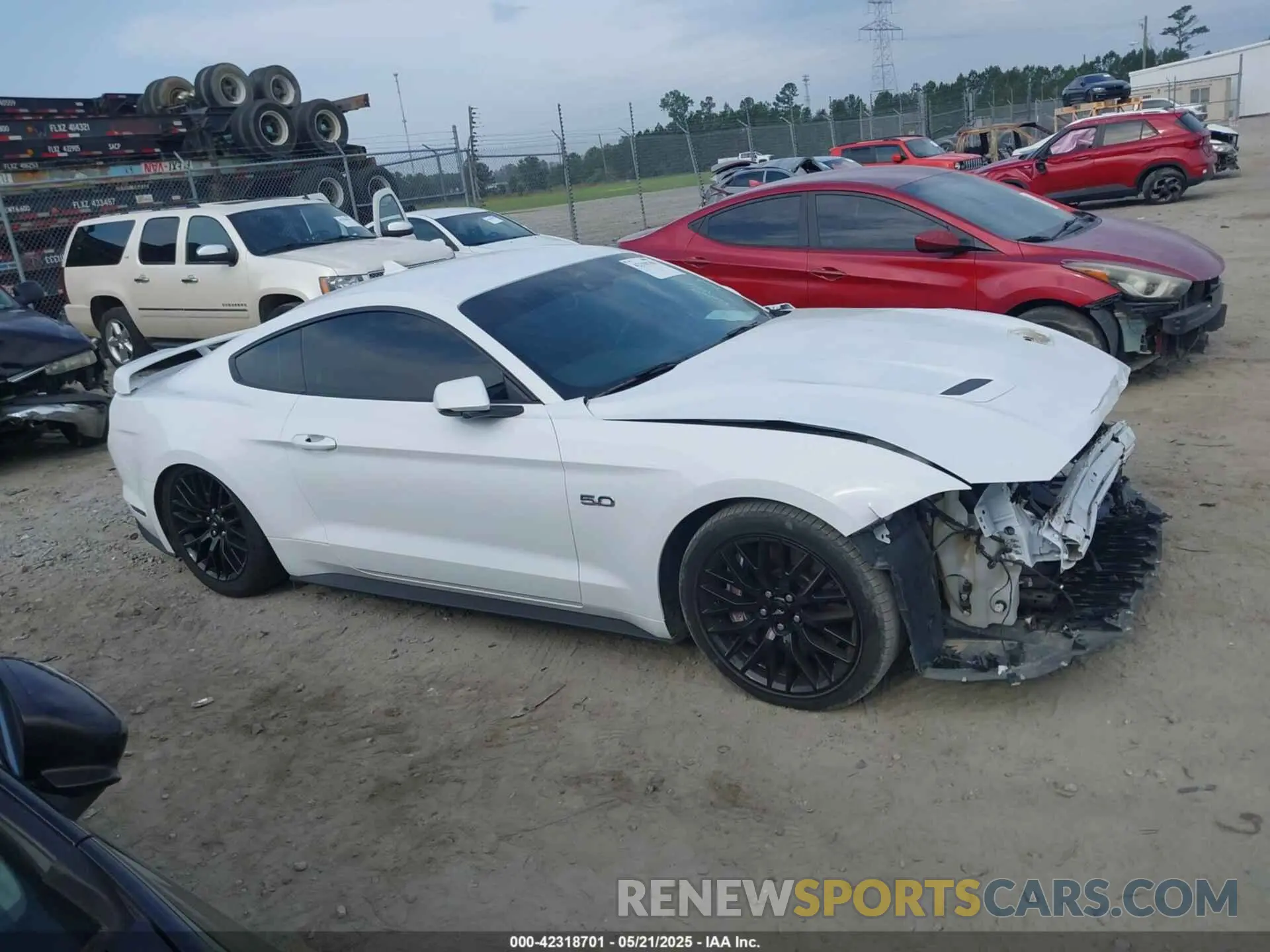 13 fotografías del automóvil dañado 1FA6P8CF1N5120958 FORD MUSTANG 2022
