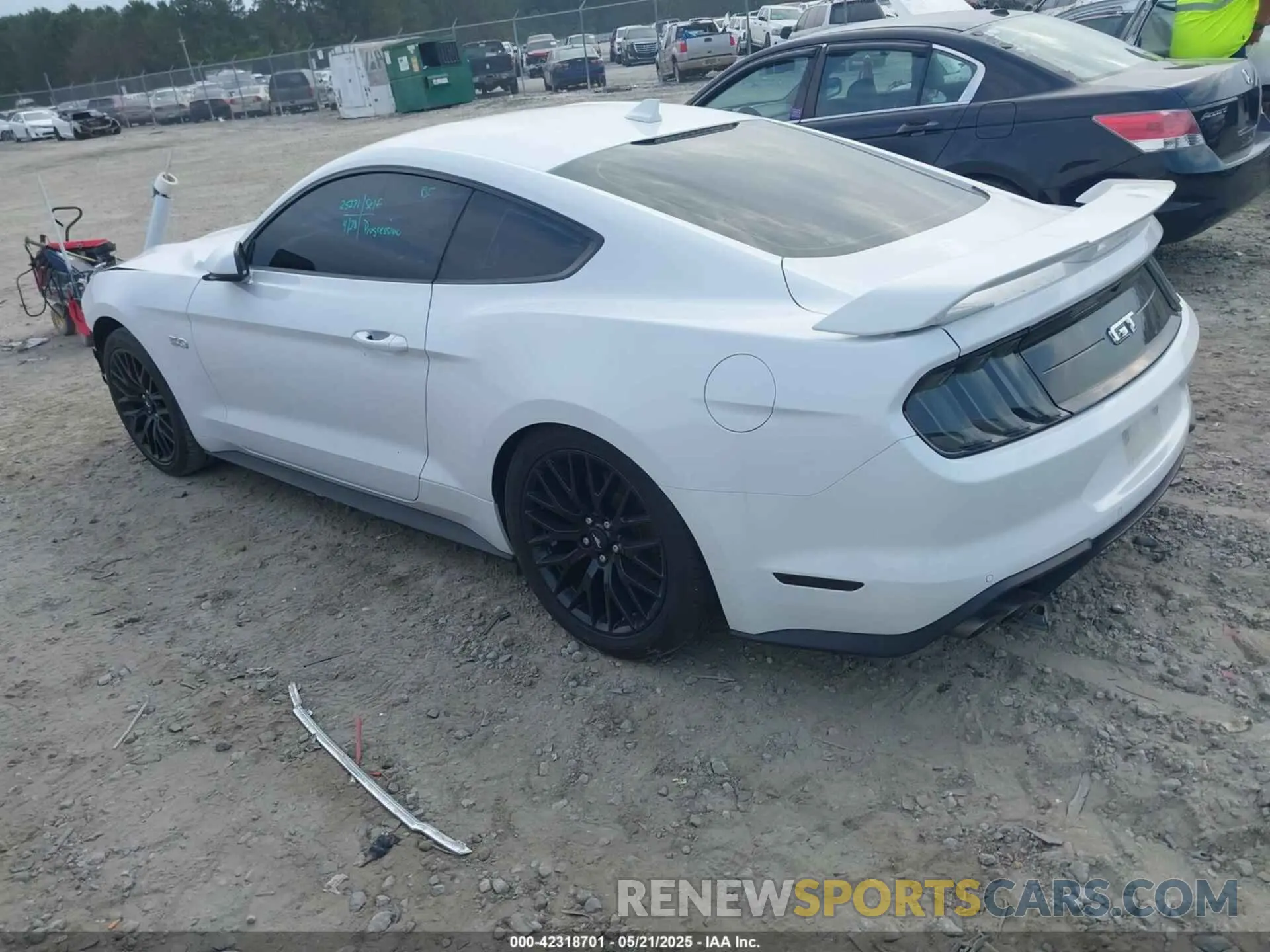 3 fotografías del automóvil dañado 1FA6P8CF1N5120958 FORD MUSTANG 2022
