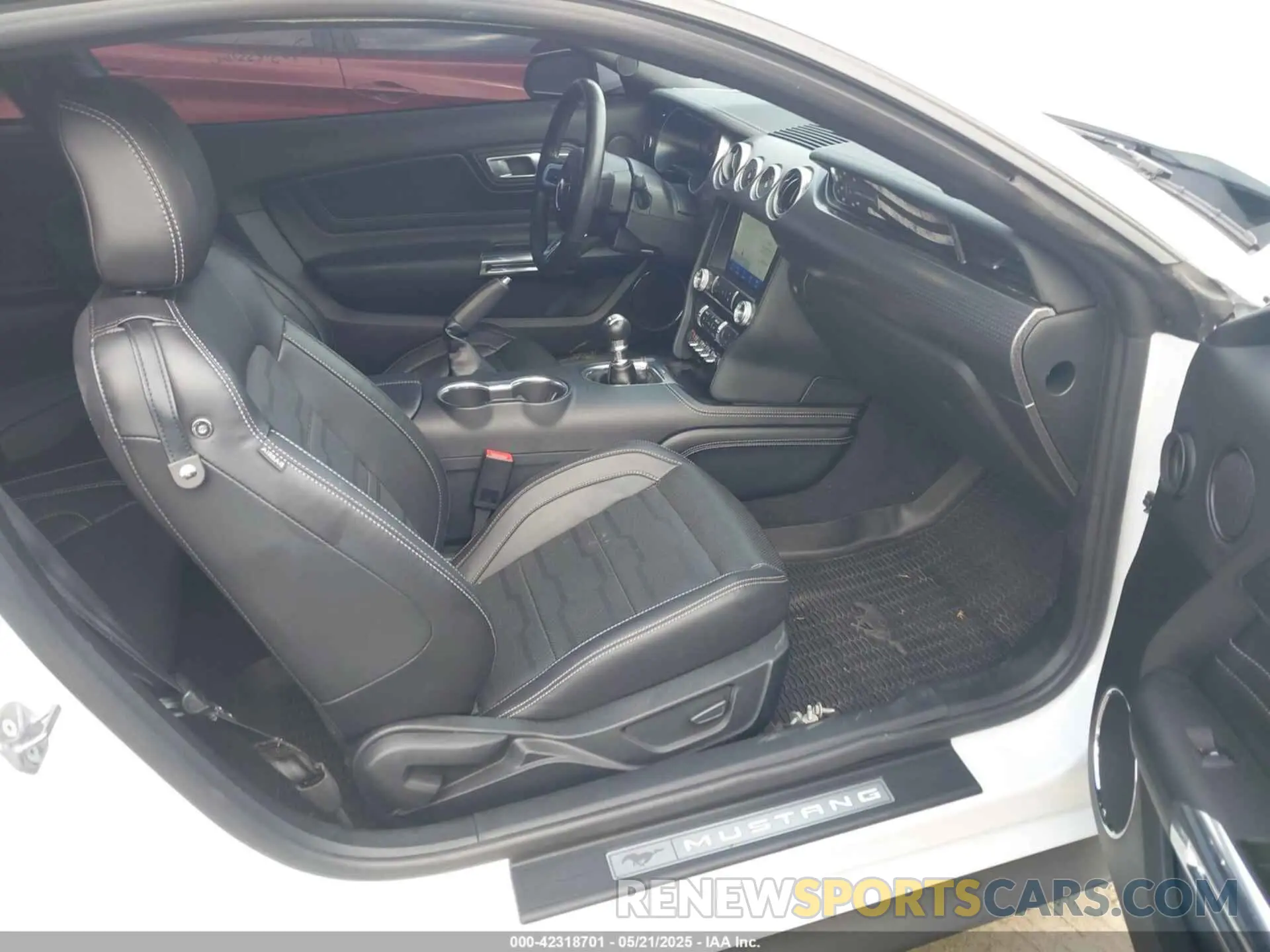 5 fotografías del automóvil dañado 1FA6P8CF1N5120958 FORD MUSTANG 2022