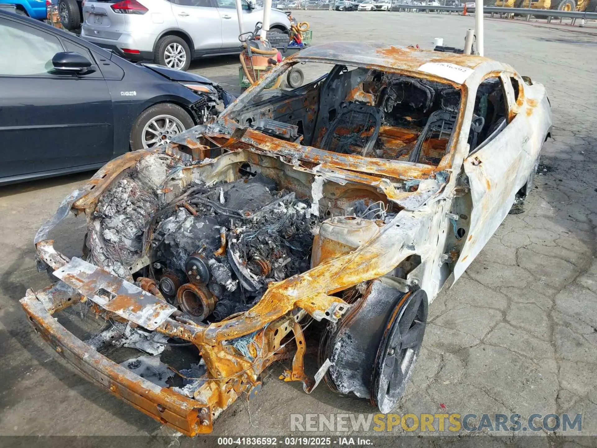 6 fotografías del automóvil dañado 1FA6P8CF2N5134982 FORD MUSTANG 2022