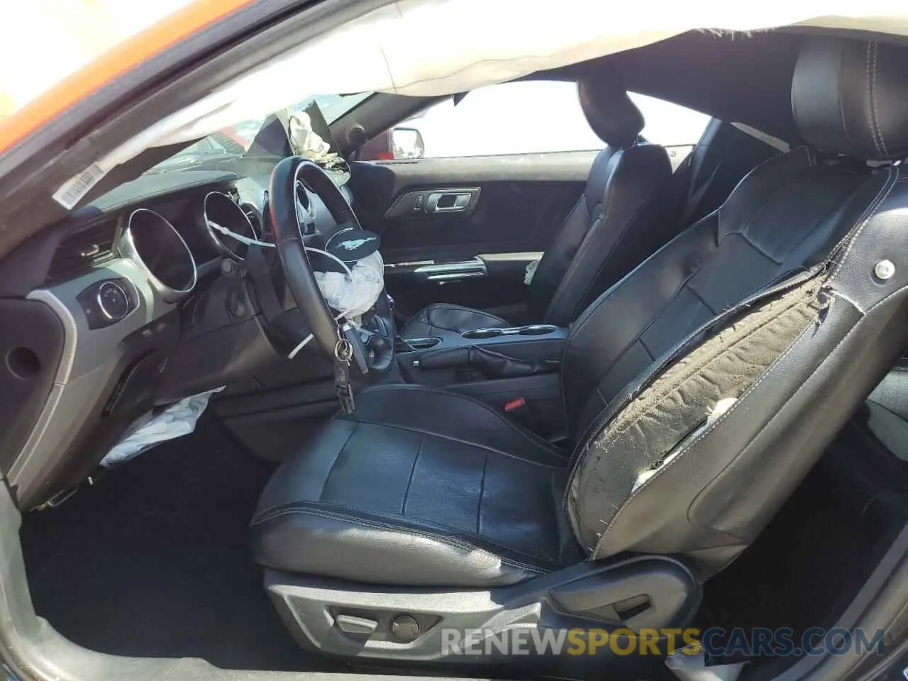 7 fotografías del automóvil dañado 1FA6P8CF3N5110299 FORD MUSTANG 2022