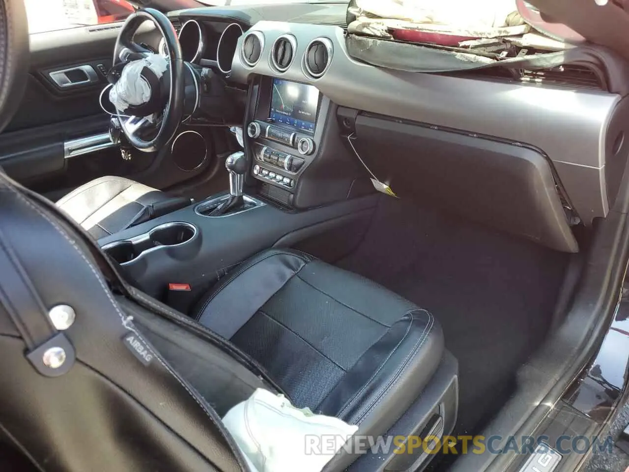 8 fotografías del automóvil dañado 1FA6P8CF3N5110299 FORD MUSTANG 2022