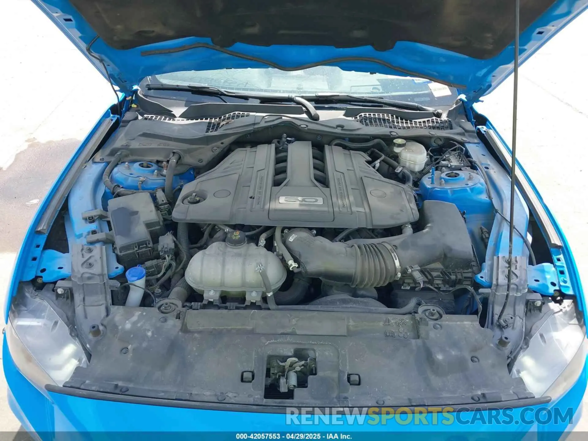 10 fotografías del automóvil dañado 1FA6P8CF4N5142081 FORD MUSTANG 2022