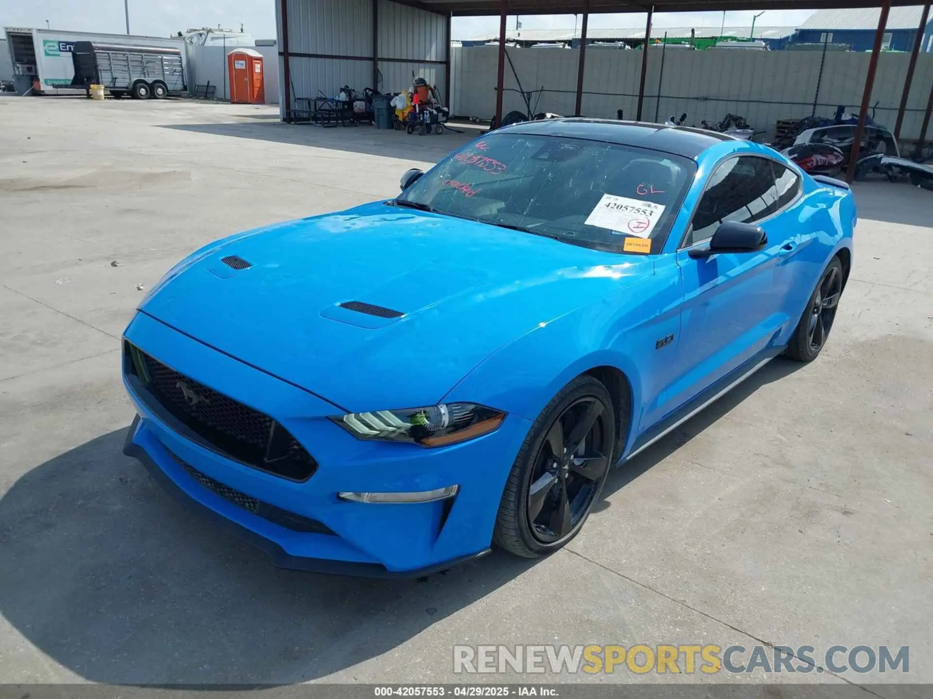2 fotografías del automóvil dañado 1FA6P8CF4N5142081 FORD MUSTANG 2022