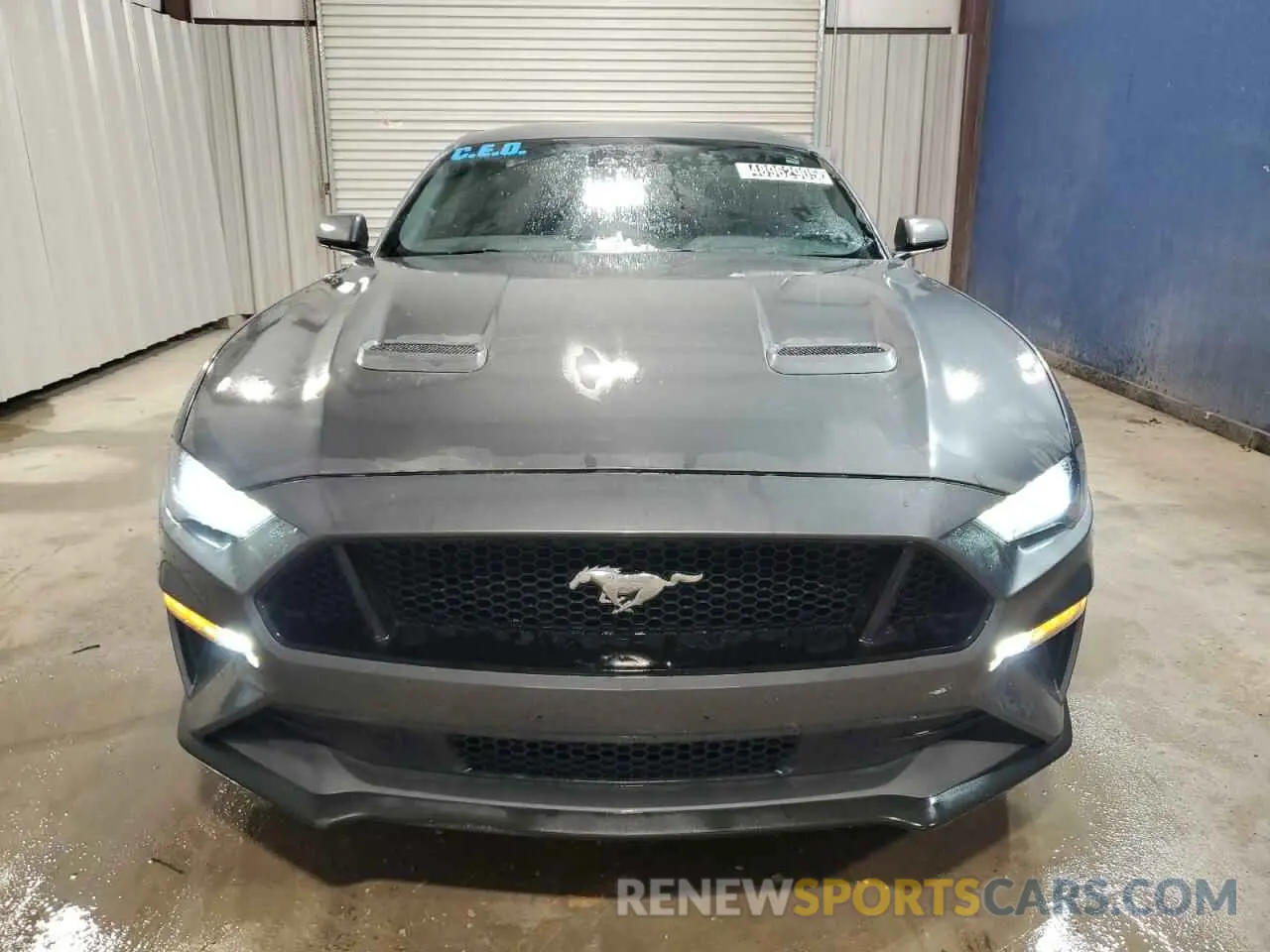 5 fotografías del automóvil dañado 1FA6P8CF5N5130604 FORD MUSTANG 2022