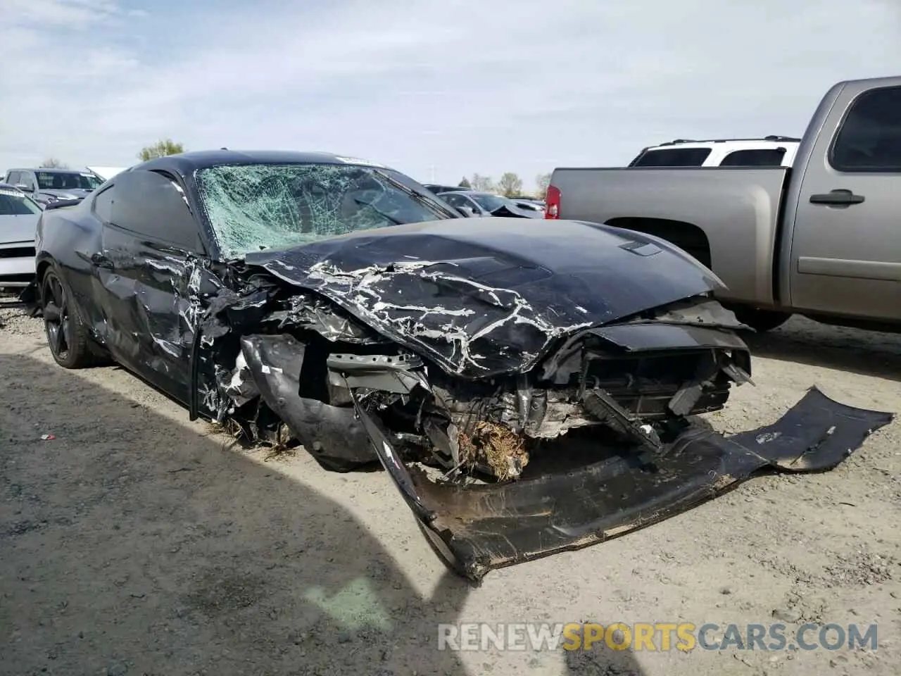 4 fotografías del automóvil dañado 1FA6P8CF6N5130112 FORD MUSTANG 2022