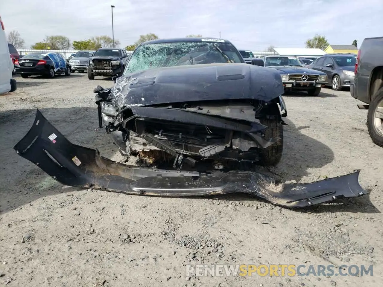 5 fotografías del automóvil dañado 1FA6P8CF6N5130112 FORD MUSTANG 2022