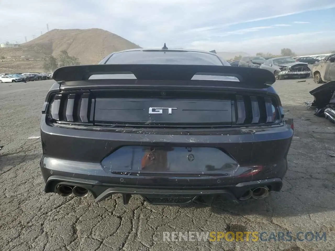 6 fotografías del automóvil dañado 1FA6P8CF6N5146780 FORD MUSTANG 2022