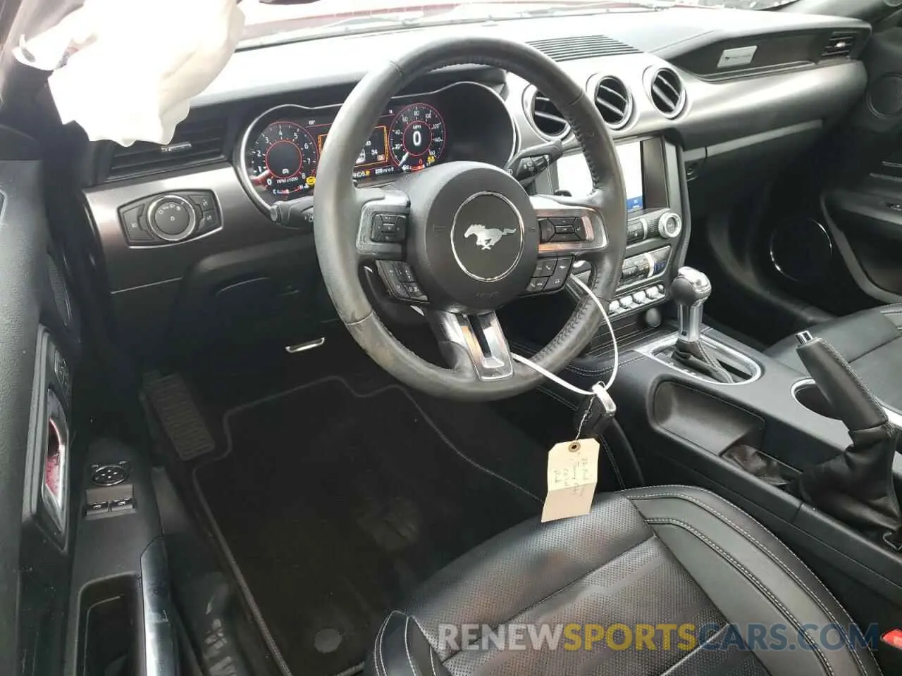 8 fotografías del automóvil dañado 1FA6P8CF7N5114212 FORD MUSTANG 2022