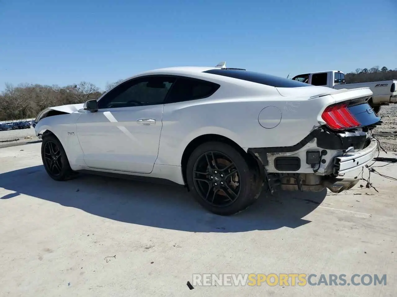 2 fotografías del automóvil dañado 1FA6P8CF8N5141337 FORD MUSTANG 2022