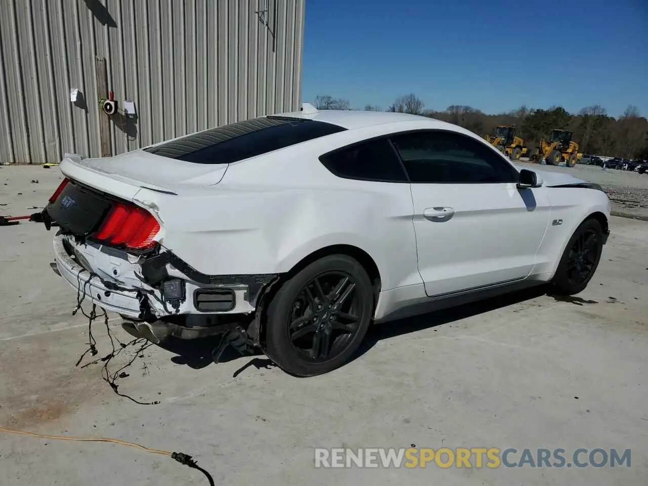 3 fotografías del automóvil dañado 1FA6P8CF8N5141337 FORD MUSTANG 2022