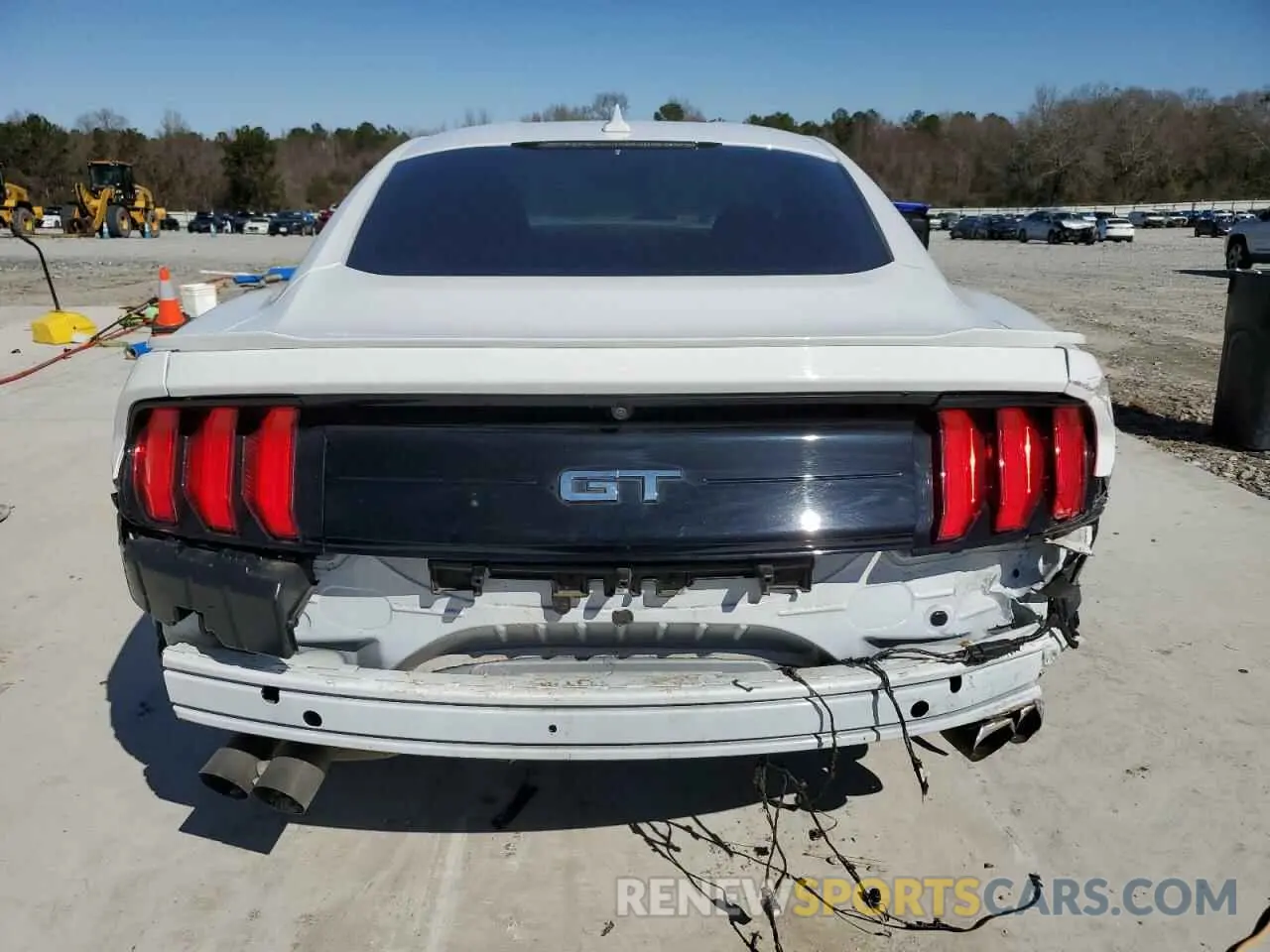 6 fotografías del automóvil dañado 1FA6P8CF8N5141337 FORD MUSTANG 2022