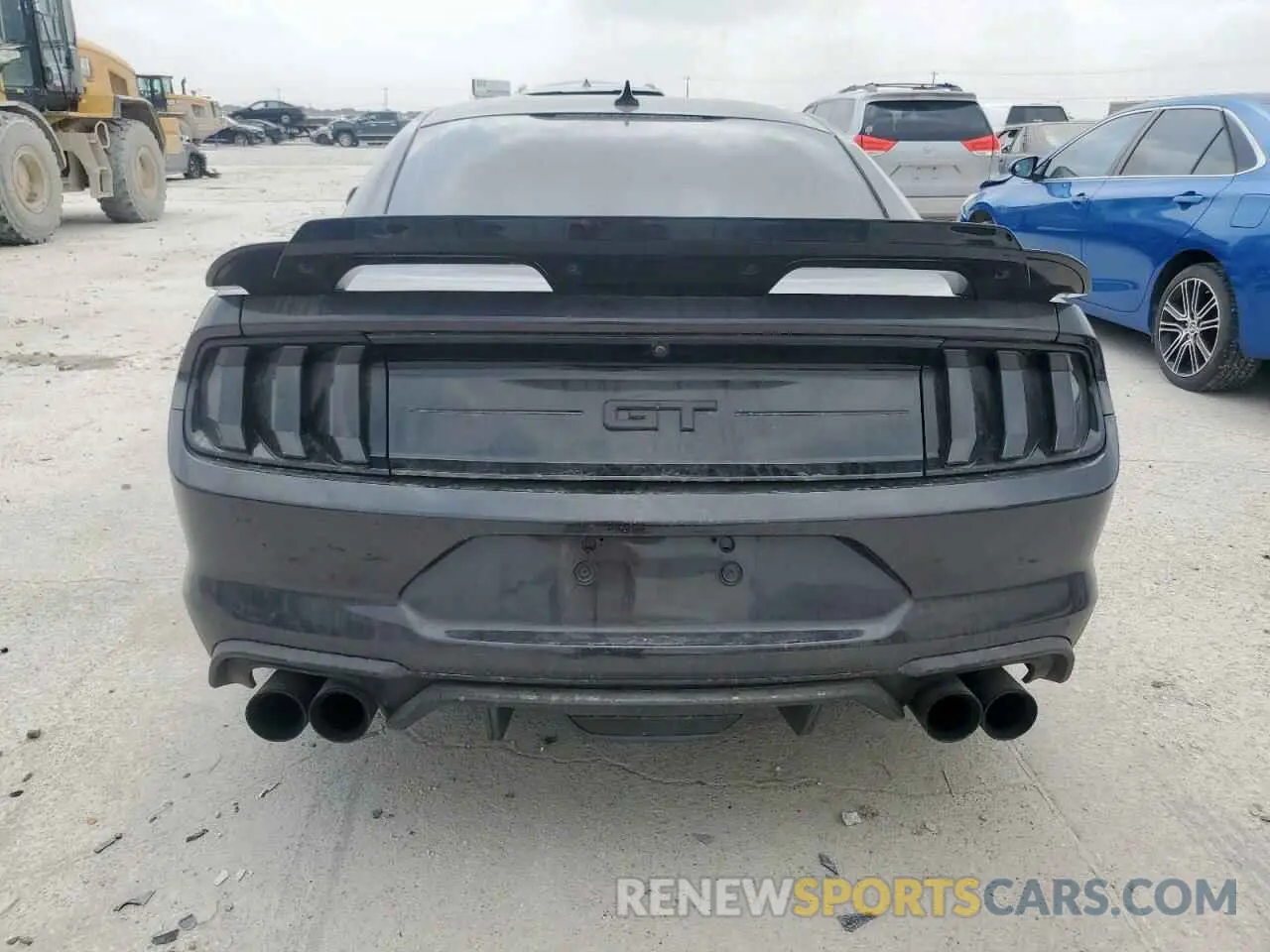6 fotografías del automóvil dañado 1FA6P8CF8N5145937 FORD MUSTANG 2022