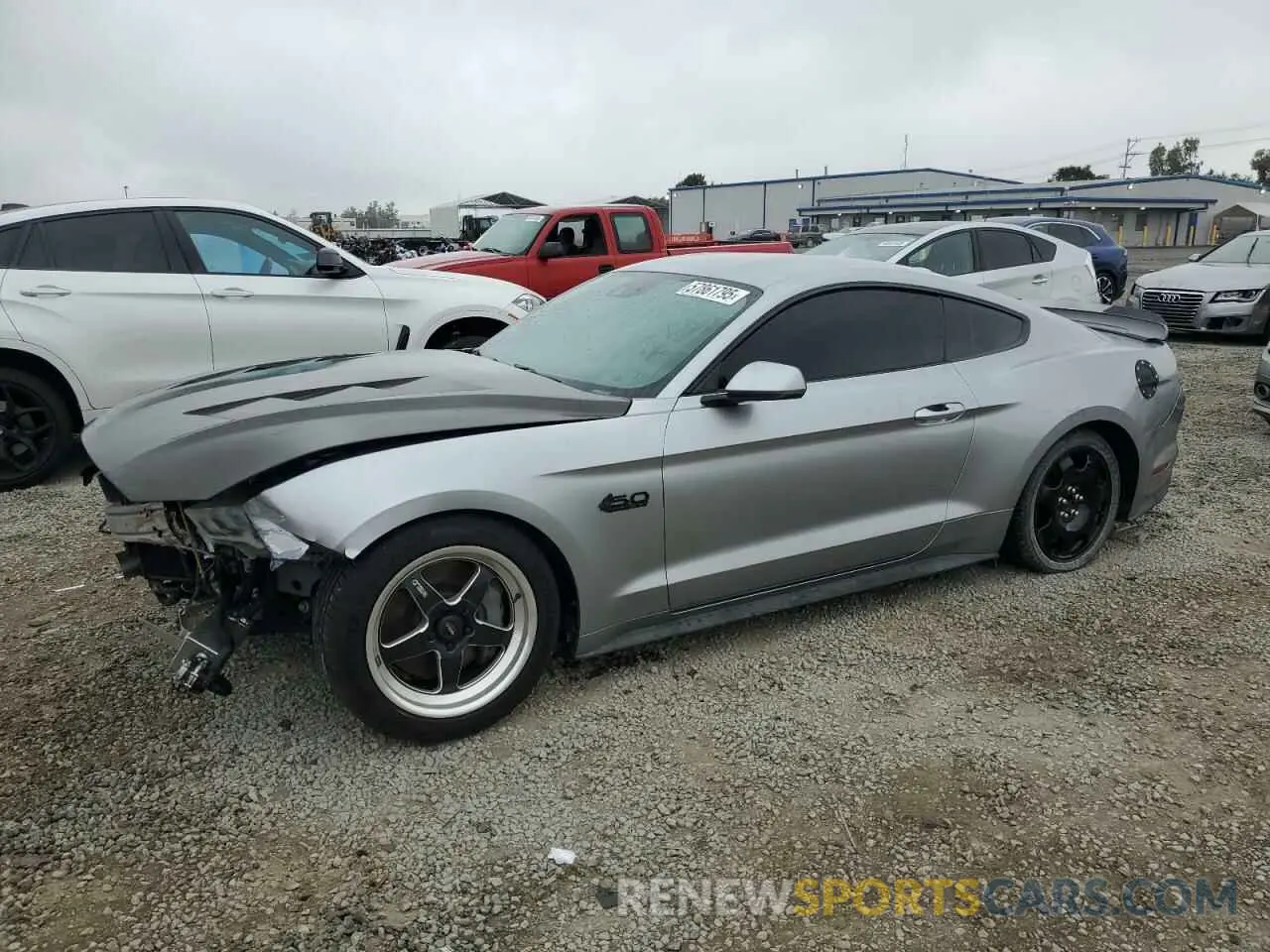 1 fotografías del automóvil dañado 1FA6P8CF9N5100621 FORD MUSTANG 2022