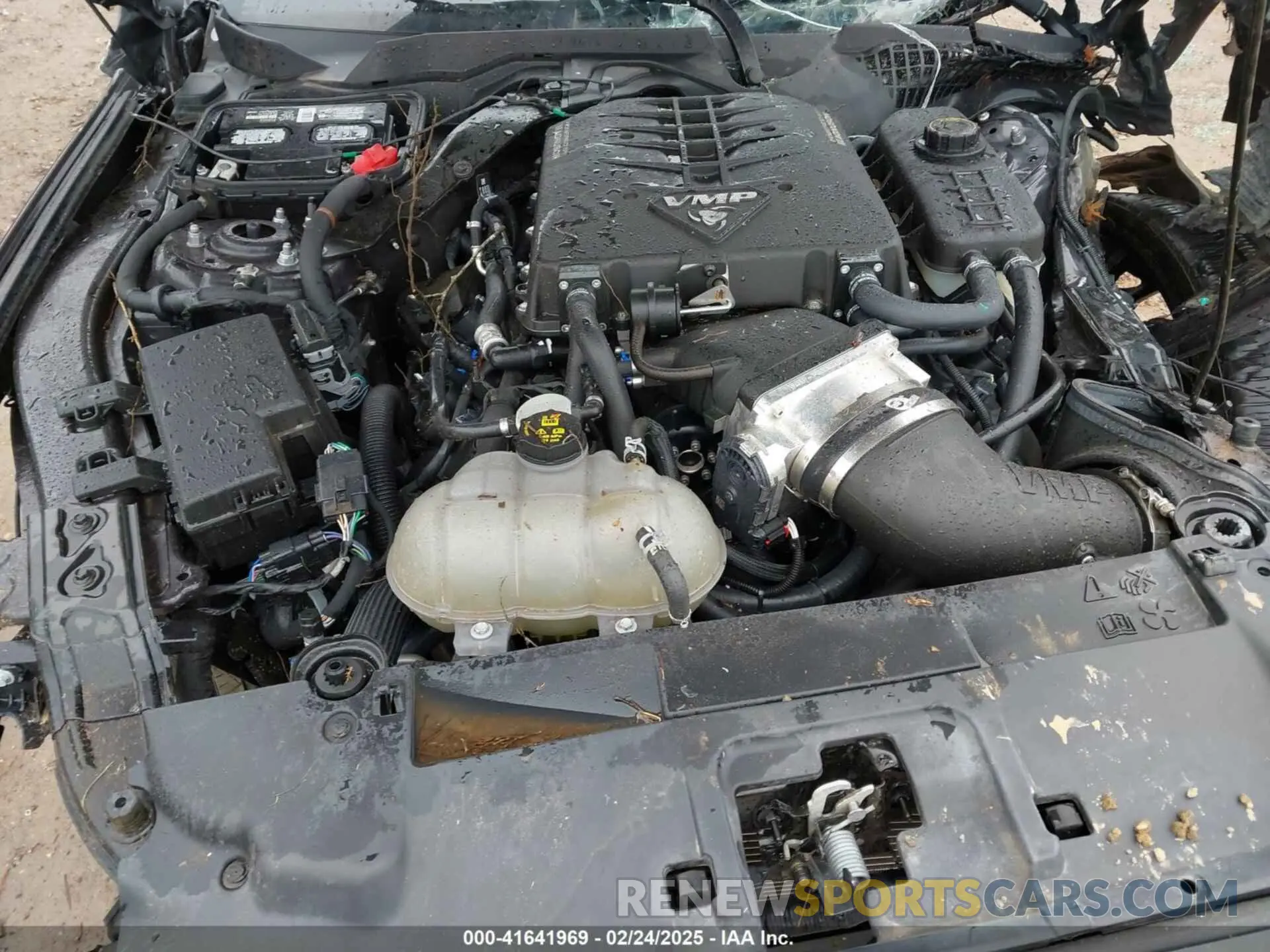 10 fotografías del automóvil dañado 1FA6P8CF9N5130220 FORD MUSTANG 2022