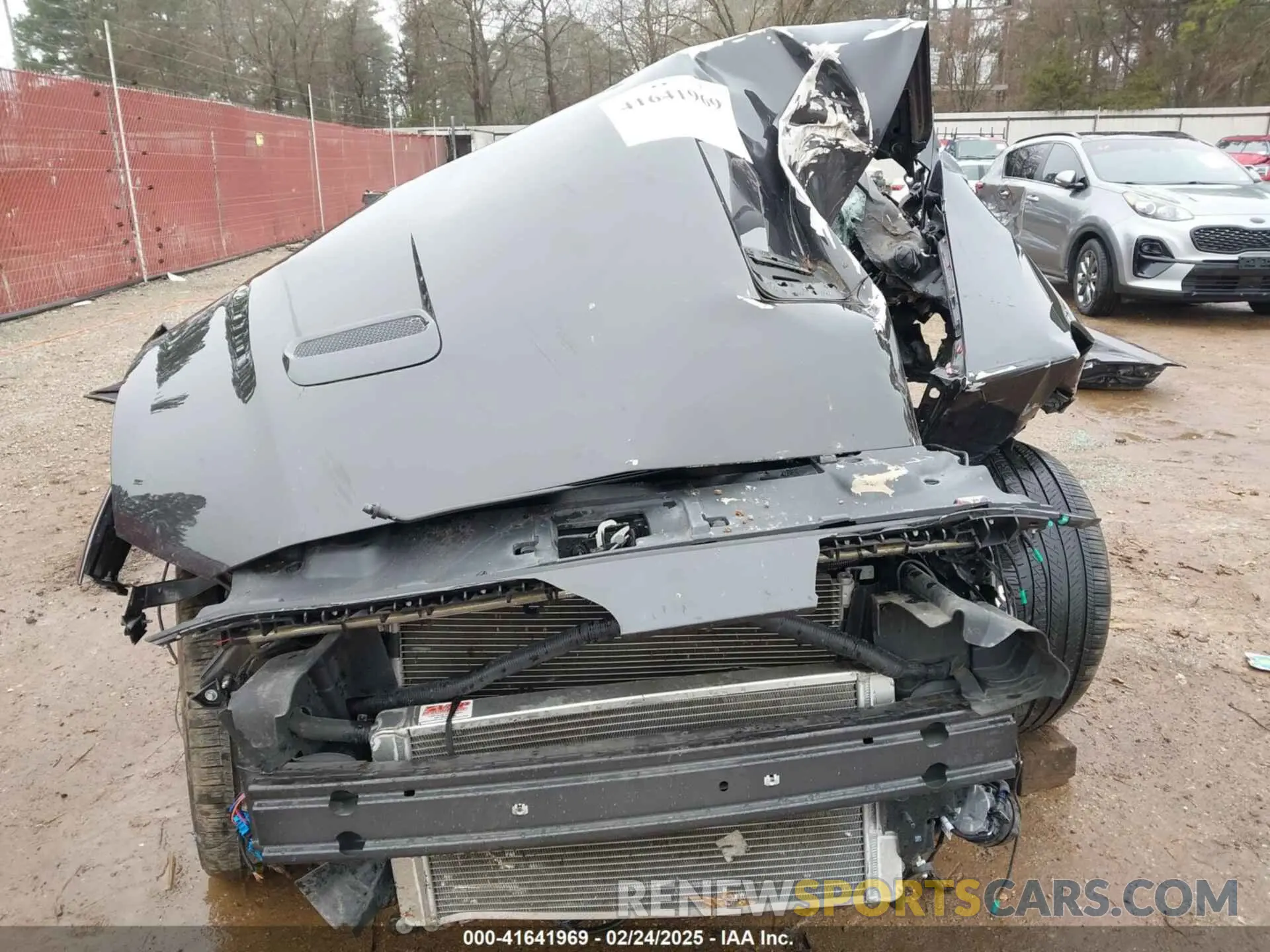6 fotografías del automóvil dañado 1FA6P8CF9N5130220 FORD MUSTANG 2022