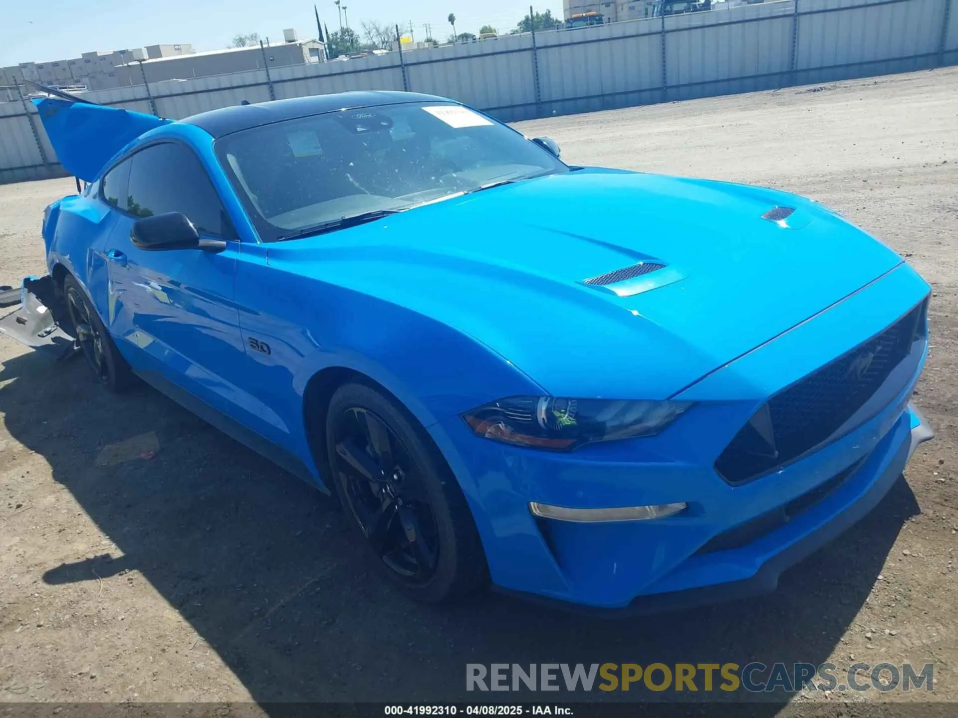 1 fotografías del automóvil dañado 1FA6P8CFXN5107884 FORD MUSTANG 2022