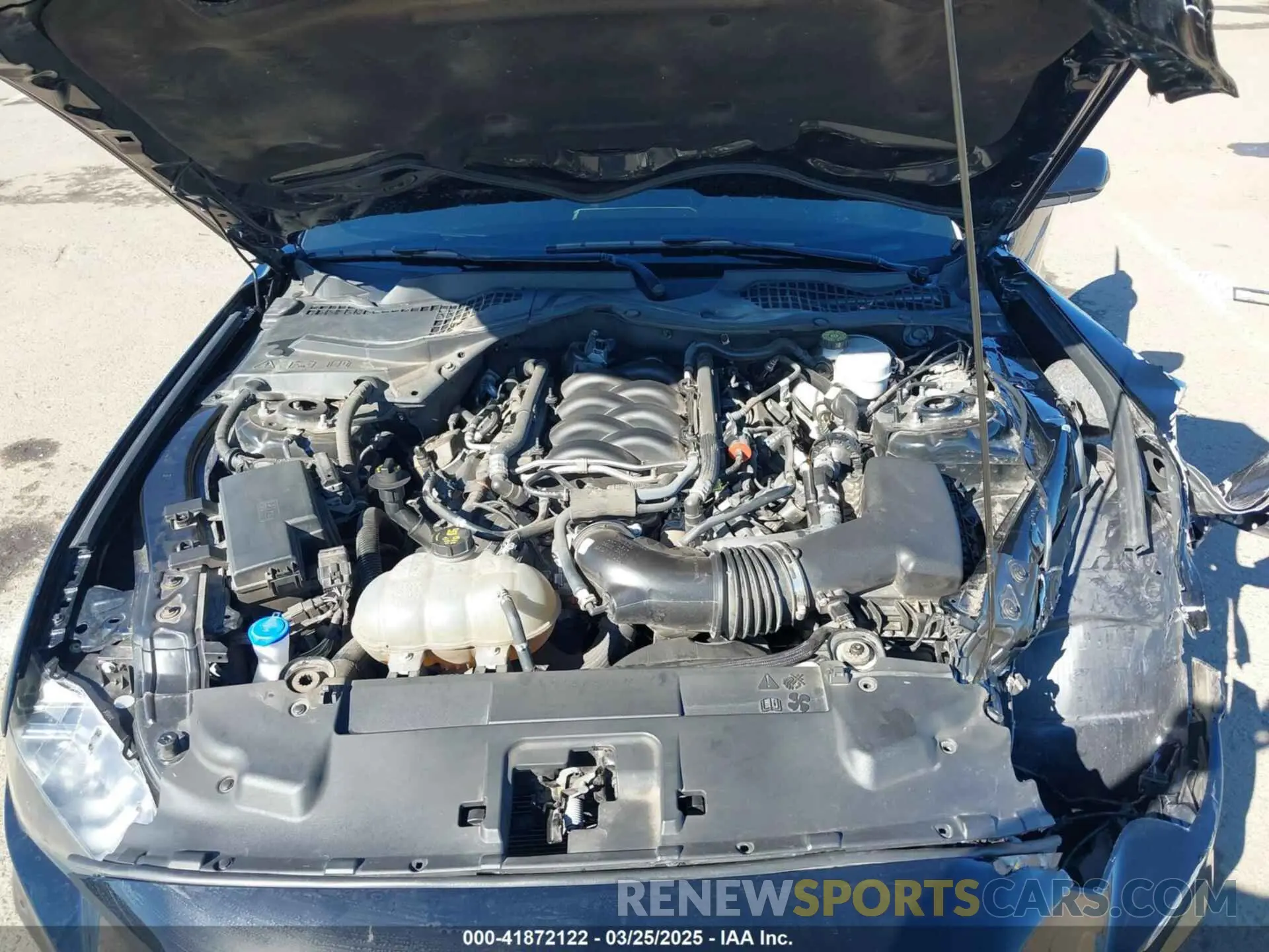 10 fotografías del automóvil dañado 1FA6P8CFXN5133689 FORD MUSTANG 2022