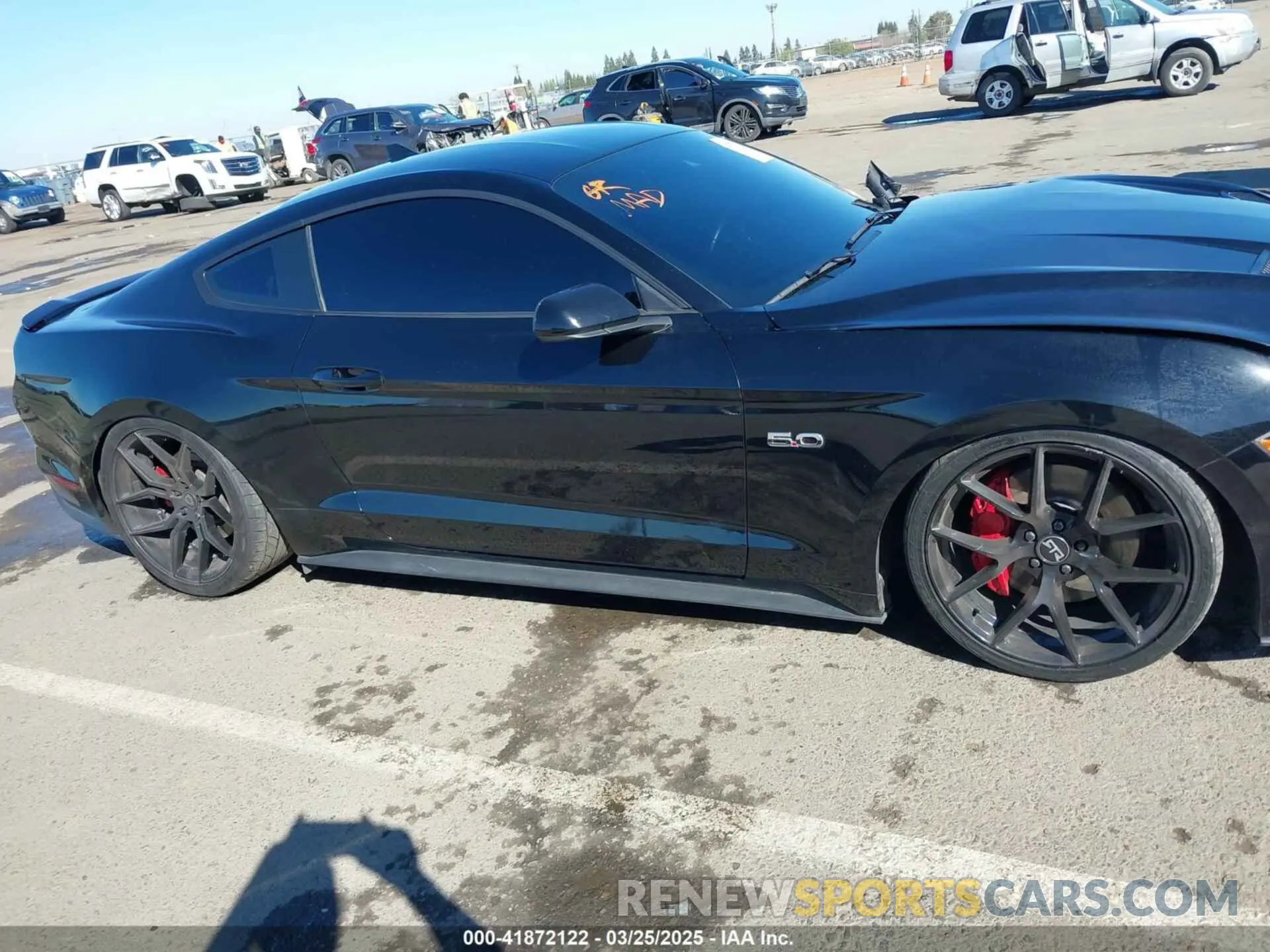 13 fotografías del automóvil dañado 1FA6P8CFXN5133689 FORD MUSTANG 2022