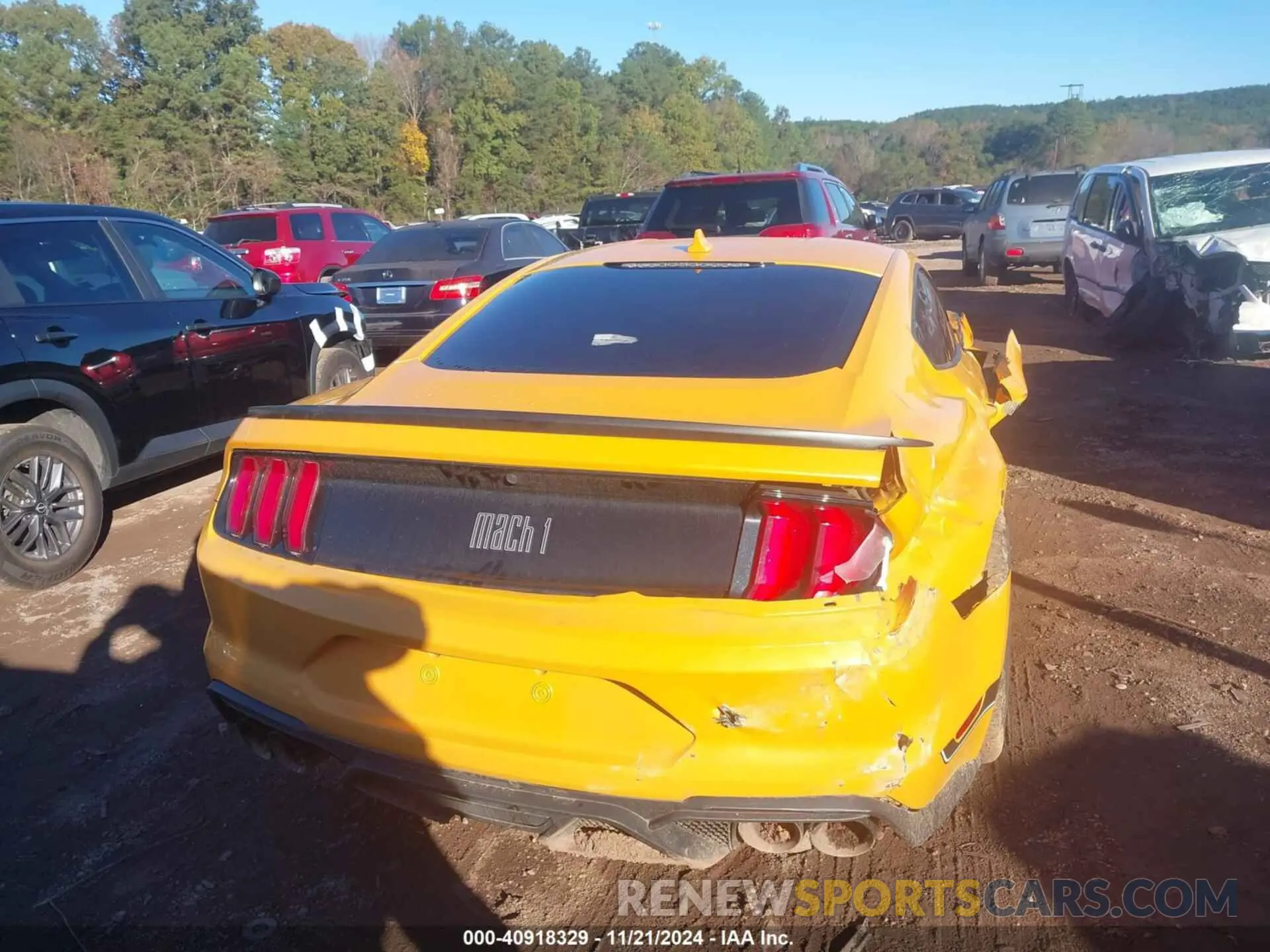 15 fotografías del automóvil dañado 1FA6P8R03N5554348 FORD MUSTANG 2022