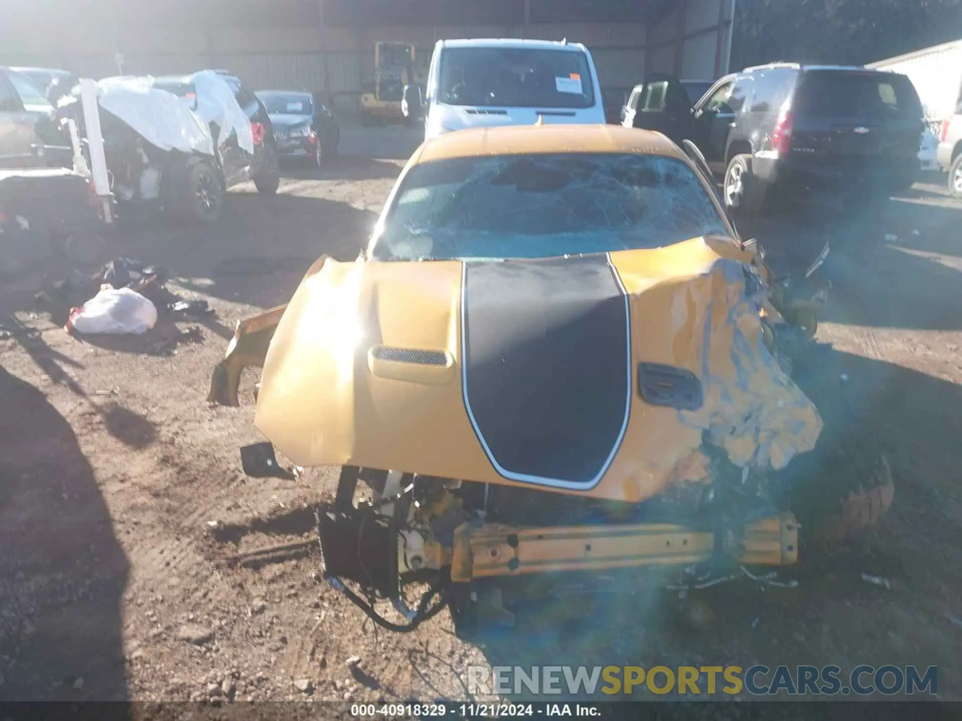 6 fotografías del automóvil dañado 1FA6P8R03N5554348 FORD MUSTANG 2022