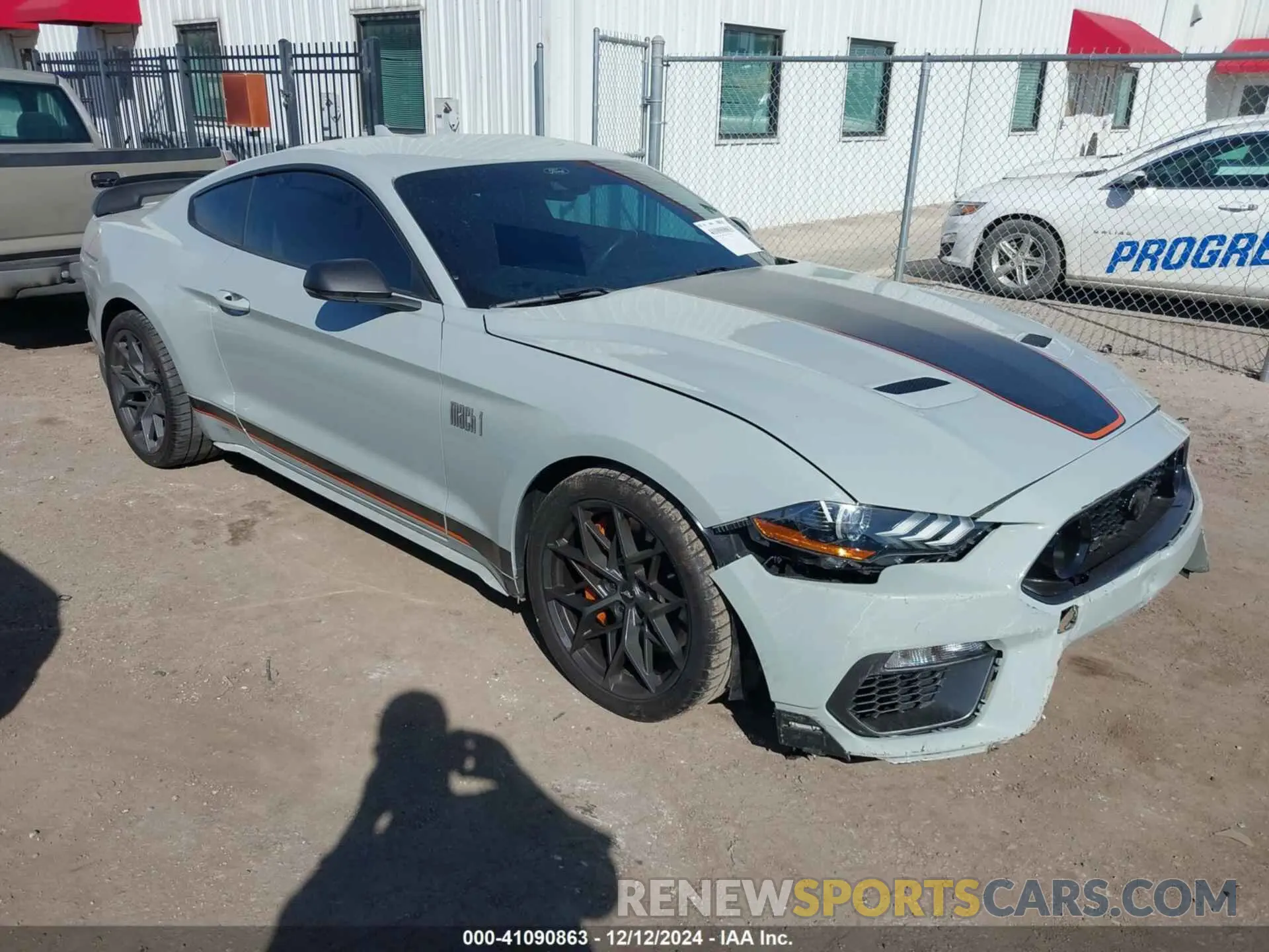 1 fotografías del automóvil dañado 1FA6P8R04N5551085 FORD MUSTANG 2022