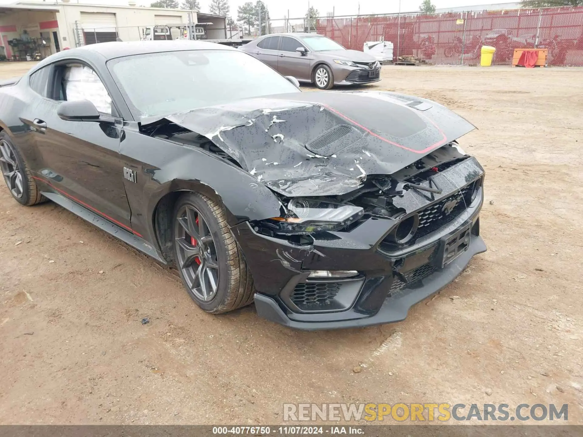 6 fotografías del automóvil dañado 1FA6P8R07N5552005 FORD MUSTANG 2022