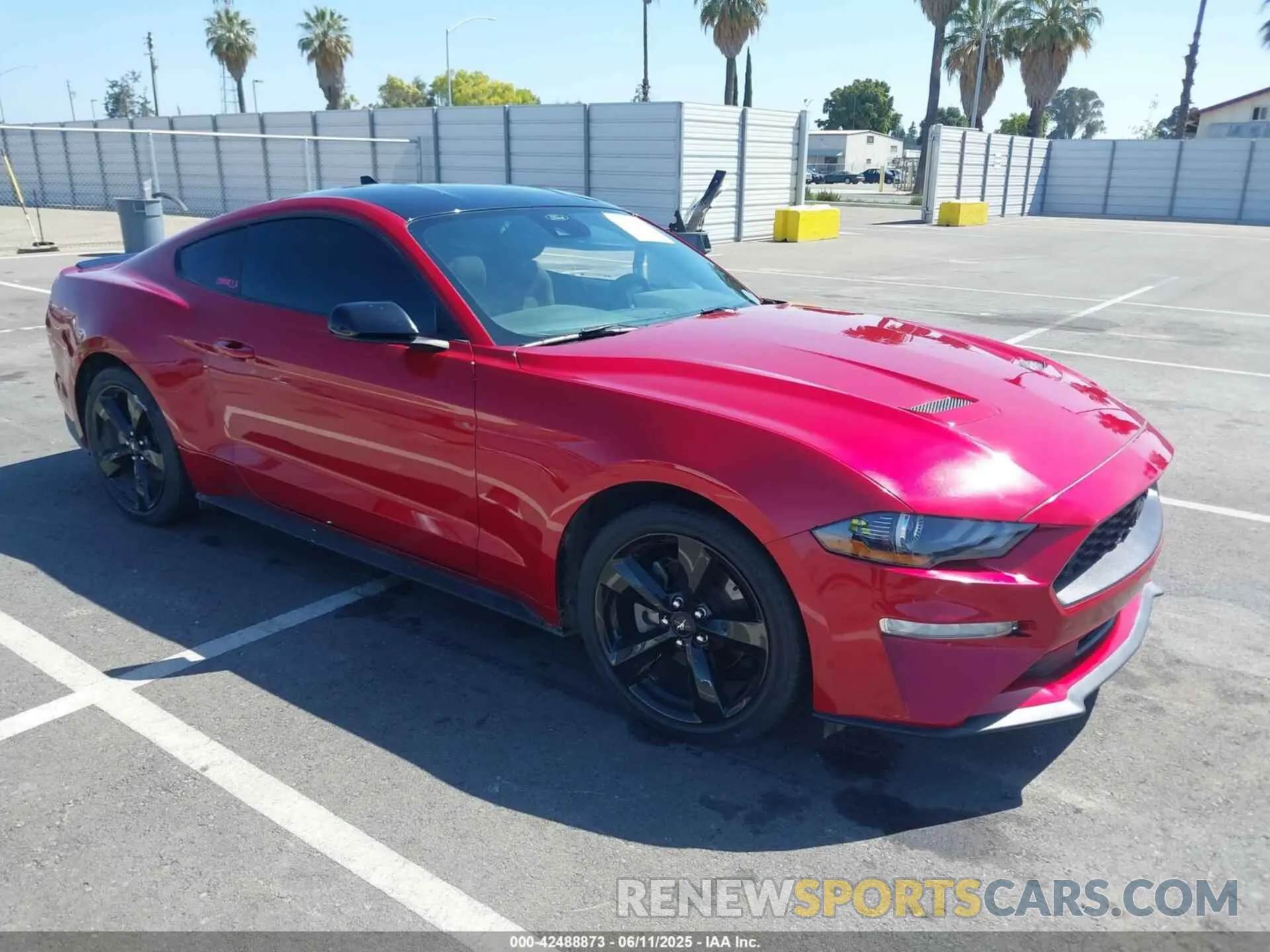 1 fotografías del automóvil dañado 1FA6P8TH0N5129751 FORD MUSTANG 2022