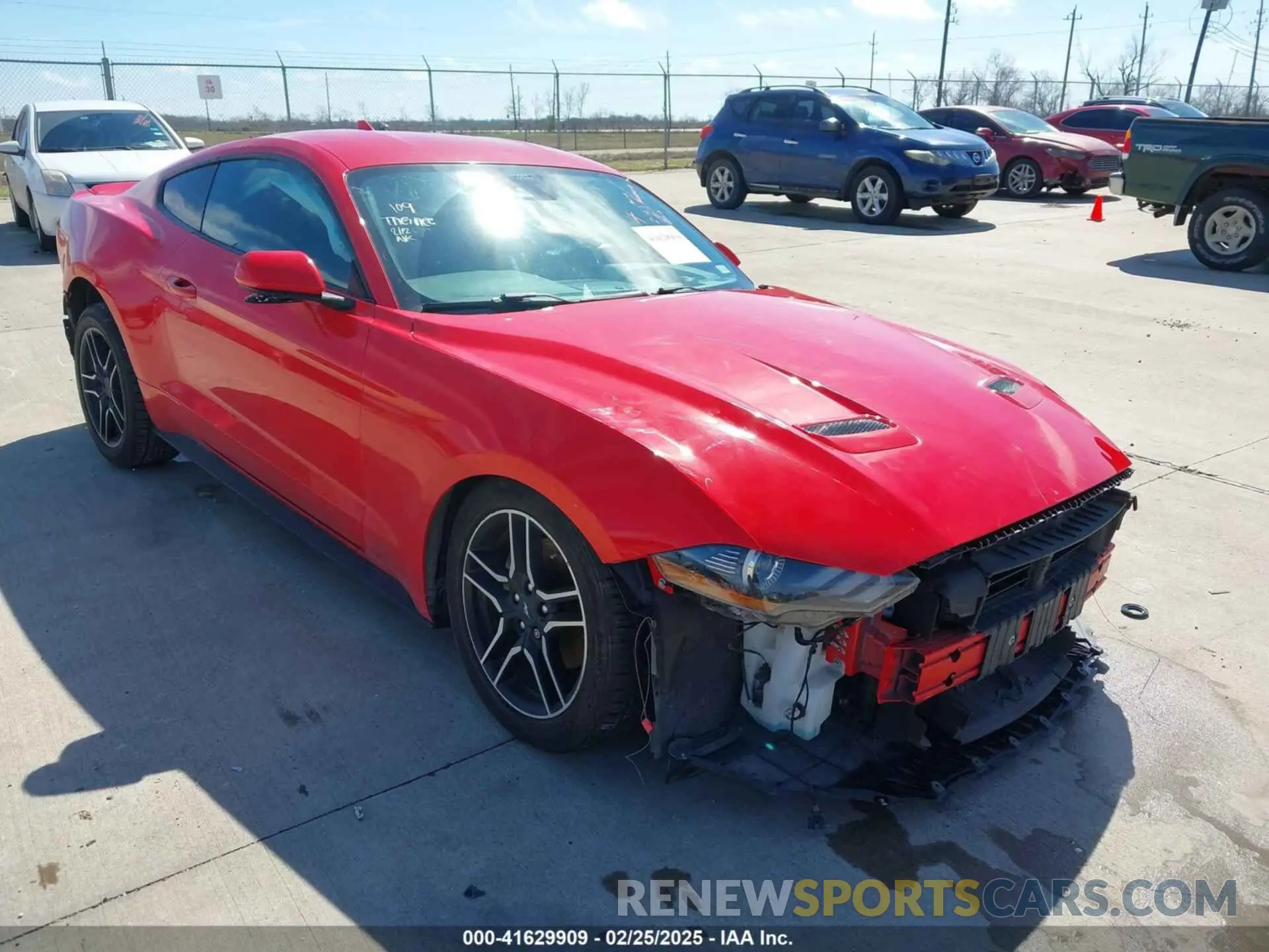 1 fotografías del automóvil dañado 1FA6P8TH1N5101036 FORD MUSTANG 2022
