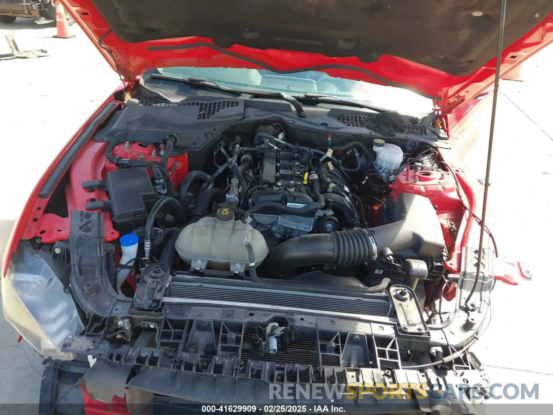 10 fotografías del automóvil dañado 1FA6P8TH1N5101036 FORD MUSTANG 2022