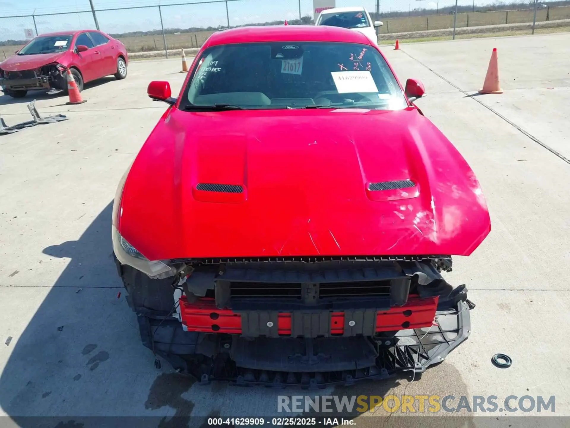 12 fotografías del automóvil dañado 1FA6P8TH1N5101036 FORD MUSTANG 2022