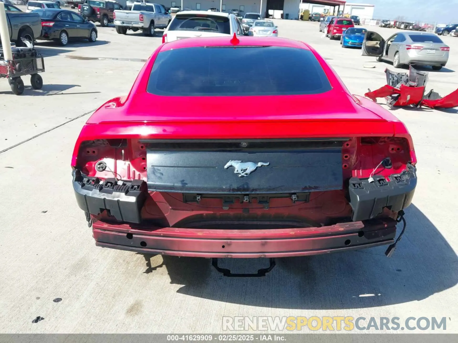 16 fotografías del automóvil dañado 1FA6P8TH1N5101036 FORD MUSTANG 2022