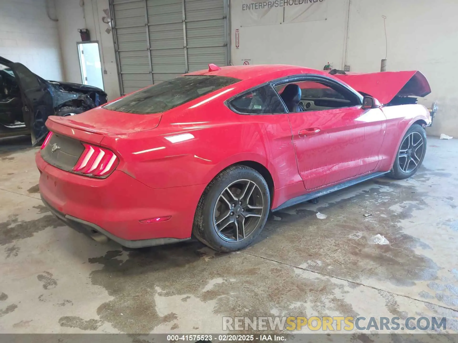 4 fotografías del automóvil dañado 1FA6P8TH1N5101991 FORD MUSTANG 2022