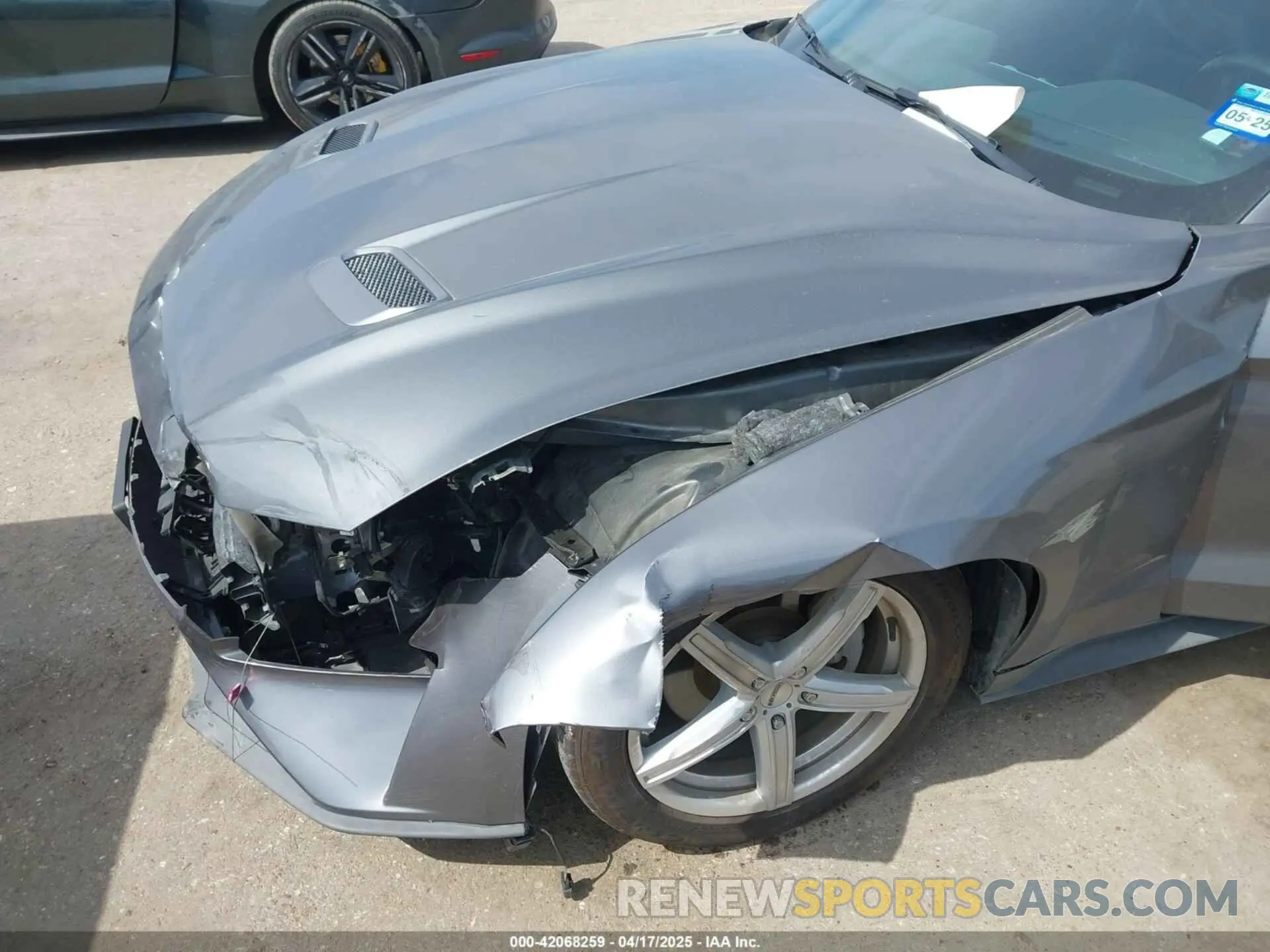 6 fotografías del automóvil dañado 1FA6P8TH2N5104155 FORD MUSTANG 2022