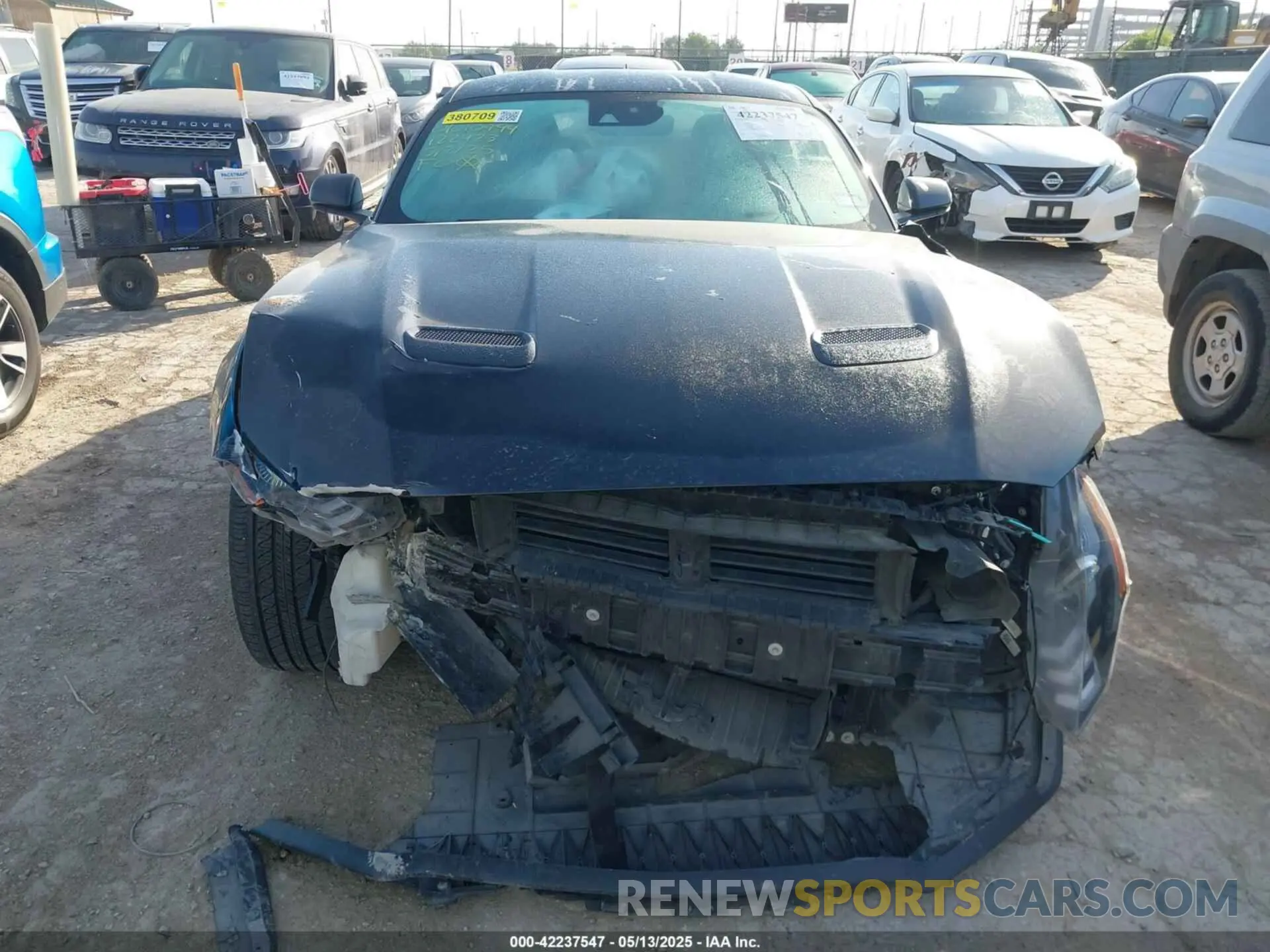 12 fotografías del automóvil dañado 1FA6P8TH3N5122423 FORD MUSTANG 2022