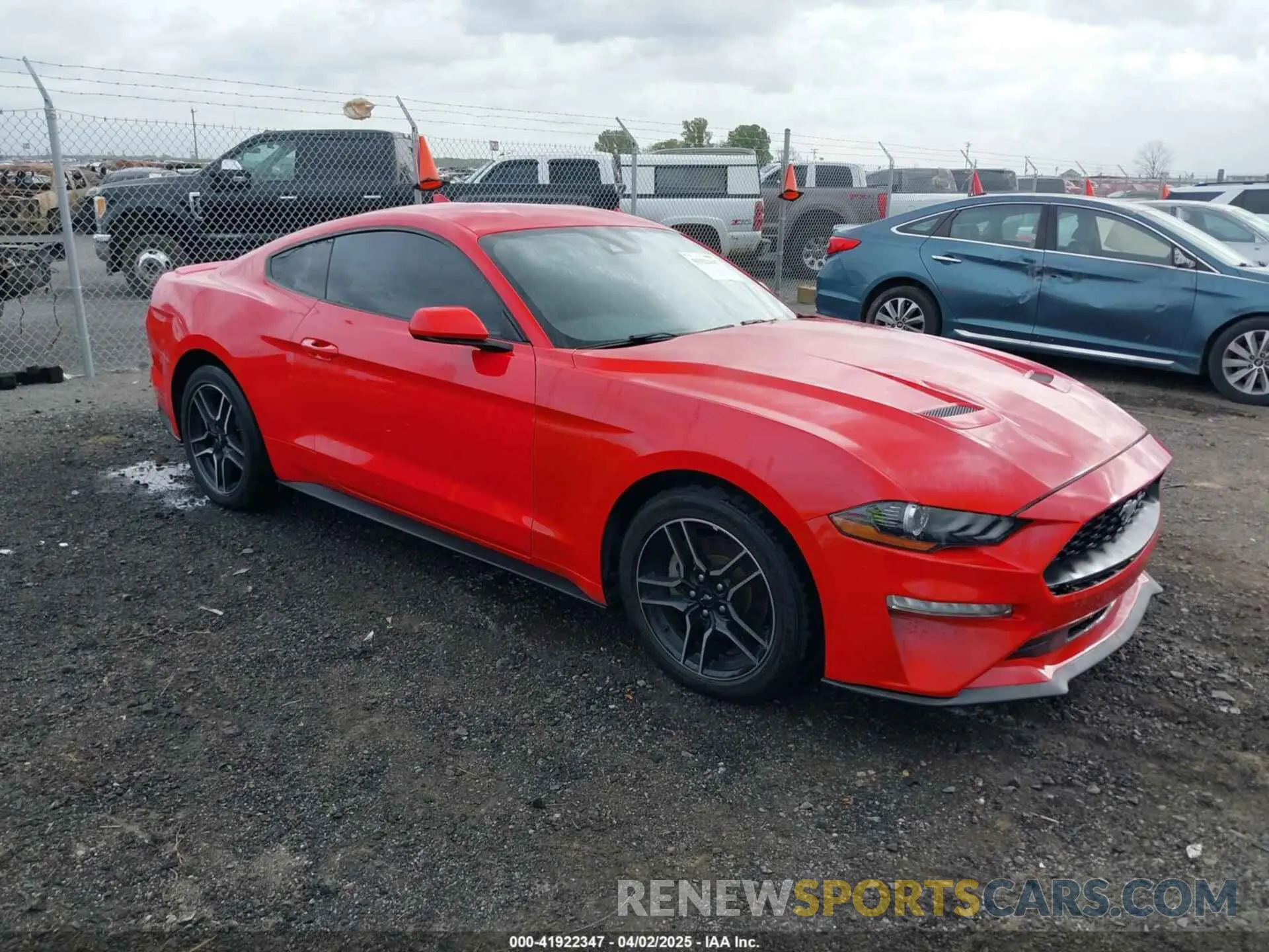 1 fotografías del automóvil dañado 1FA6P8TH4N5102519 FORD MUSTANG 2022